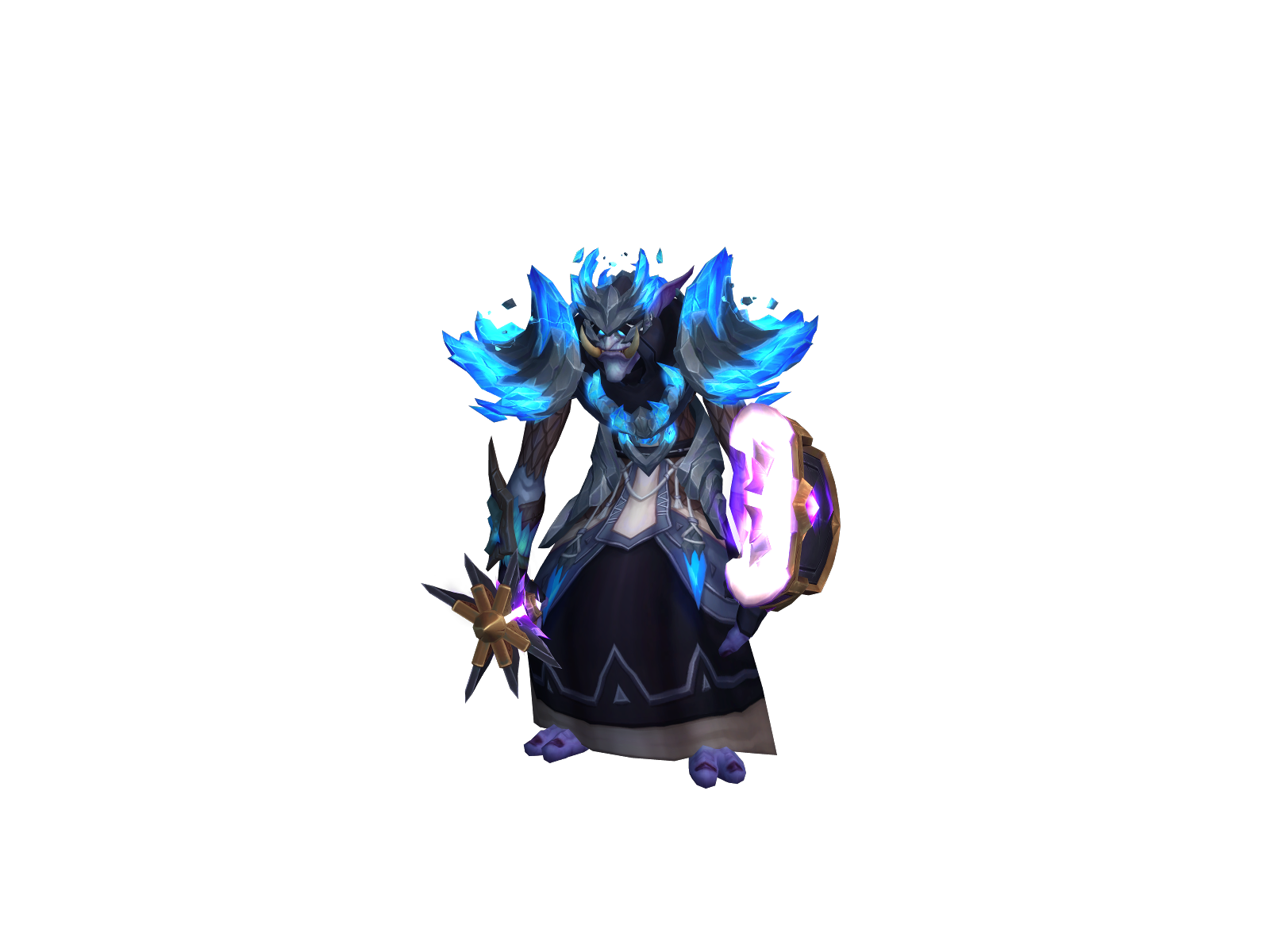 Skyrocket 3D character render