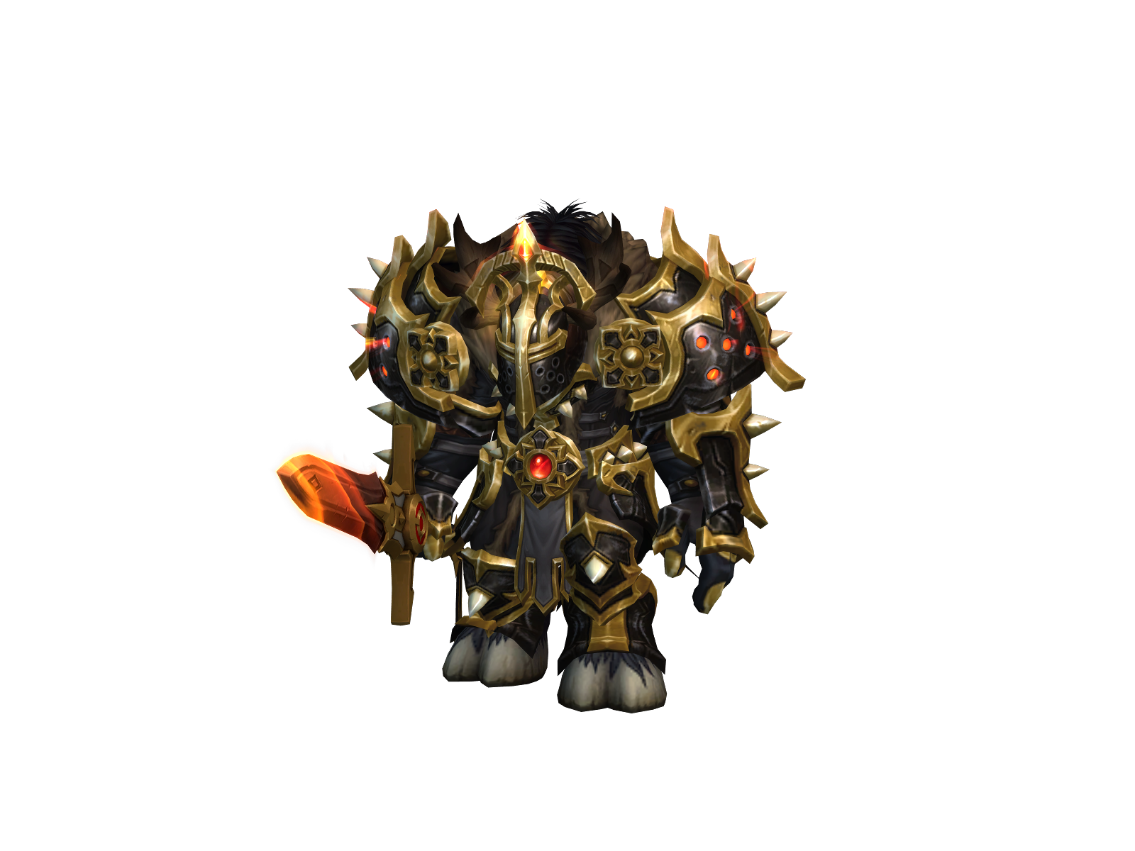 Drëadkar 3D character render