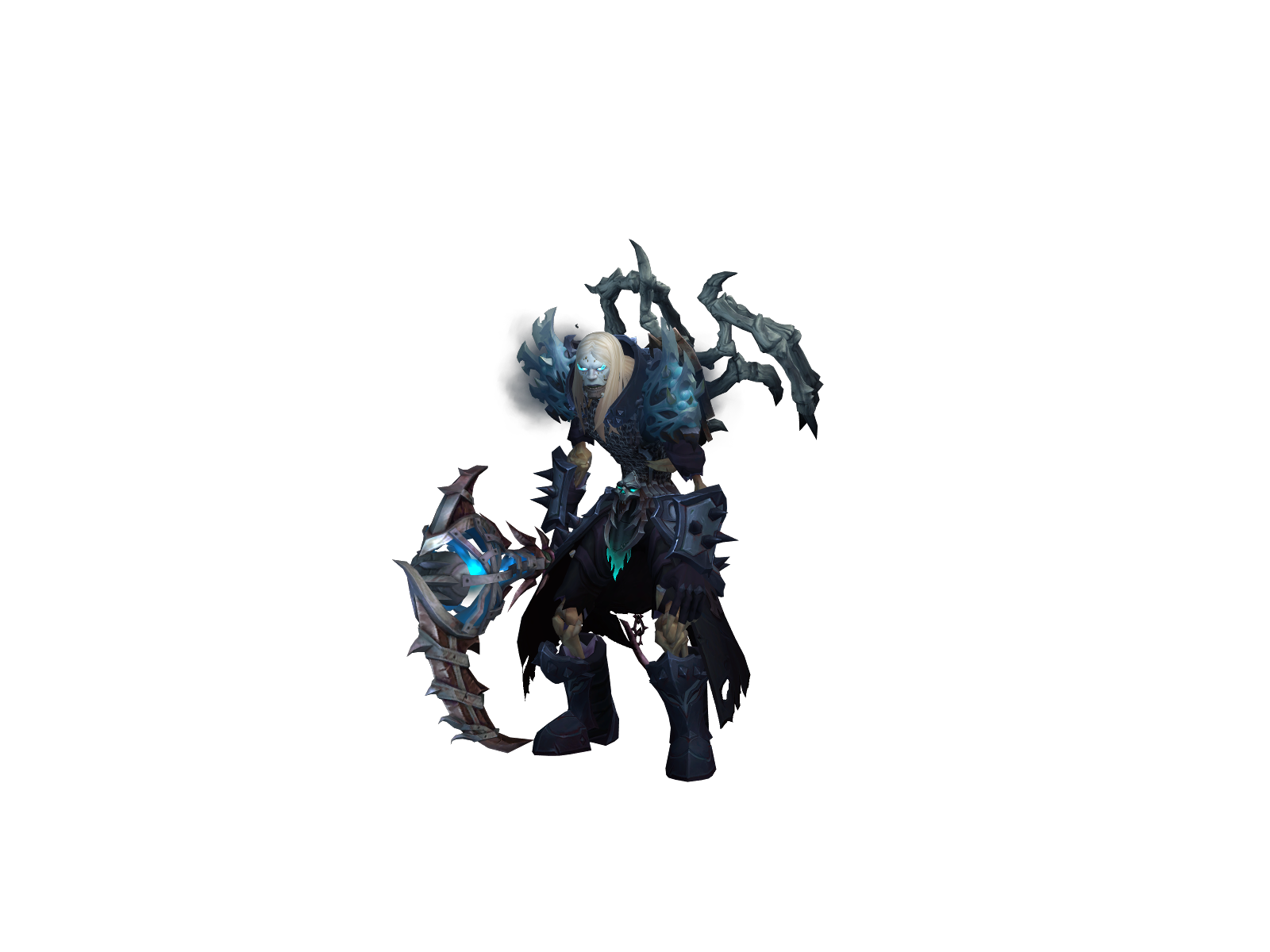 Drâugr 3D character render