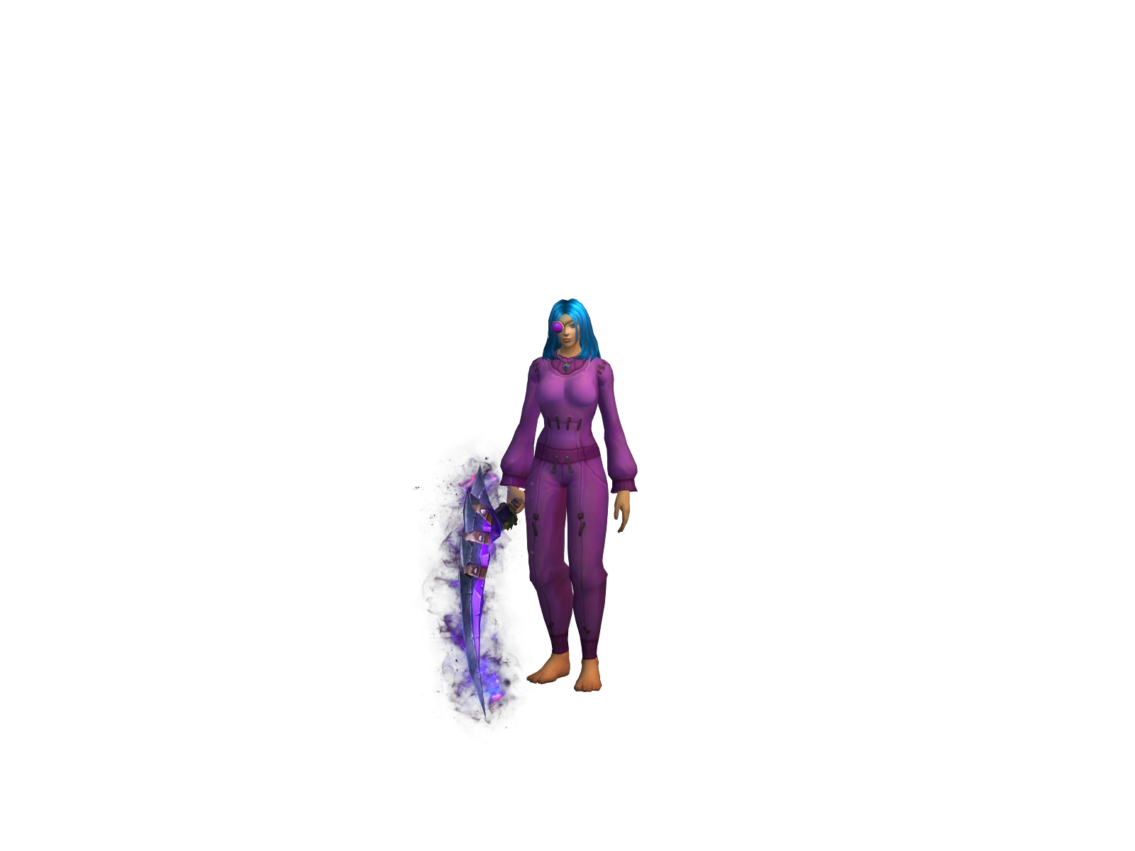 Rpxd 3D character render