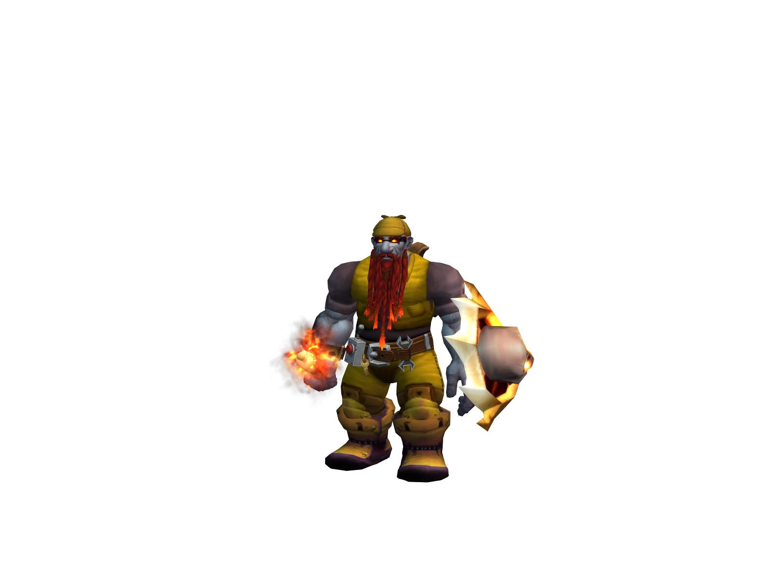 Palaðin 3D character render
