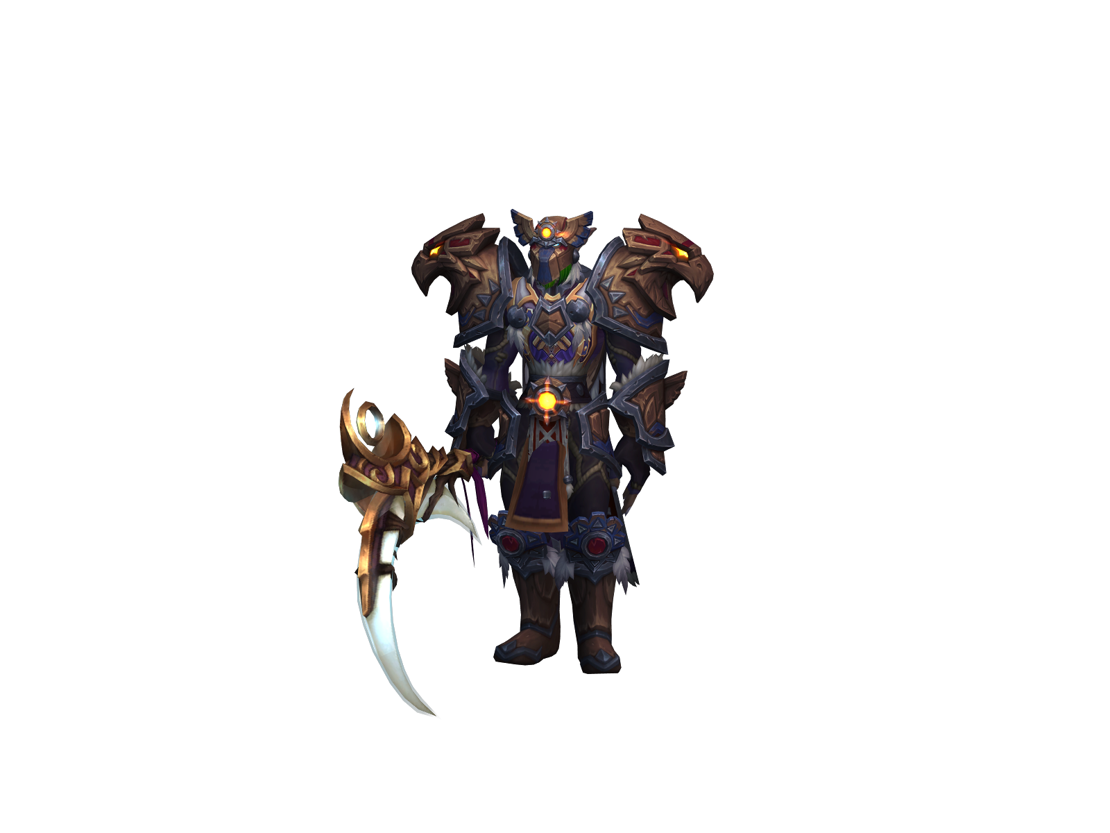 Raveve 3D character render