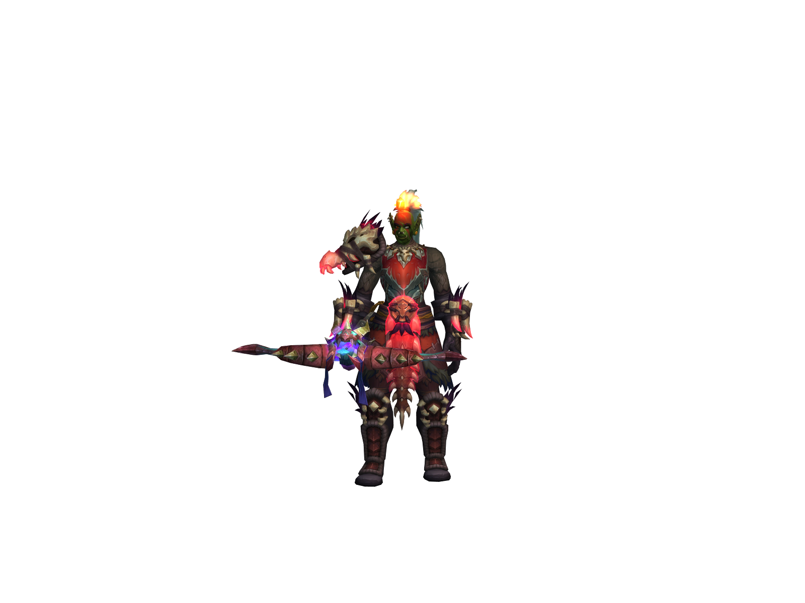 Rexaiktanta 3D character render