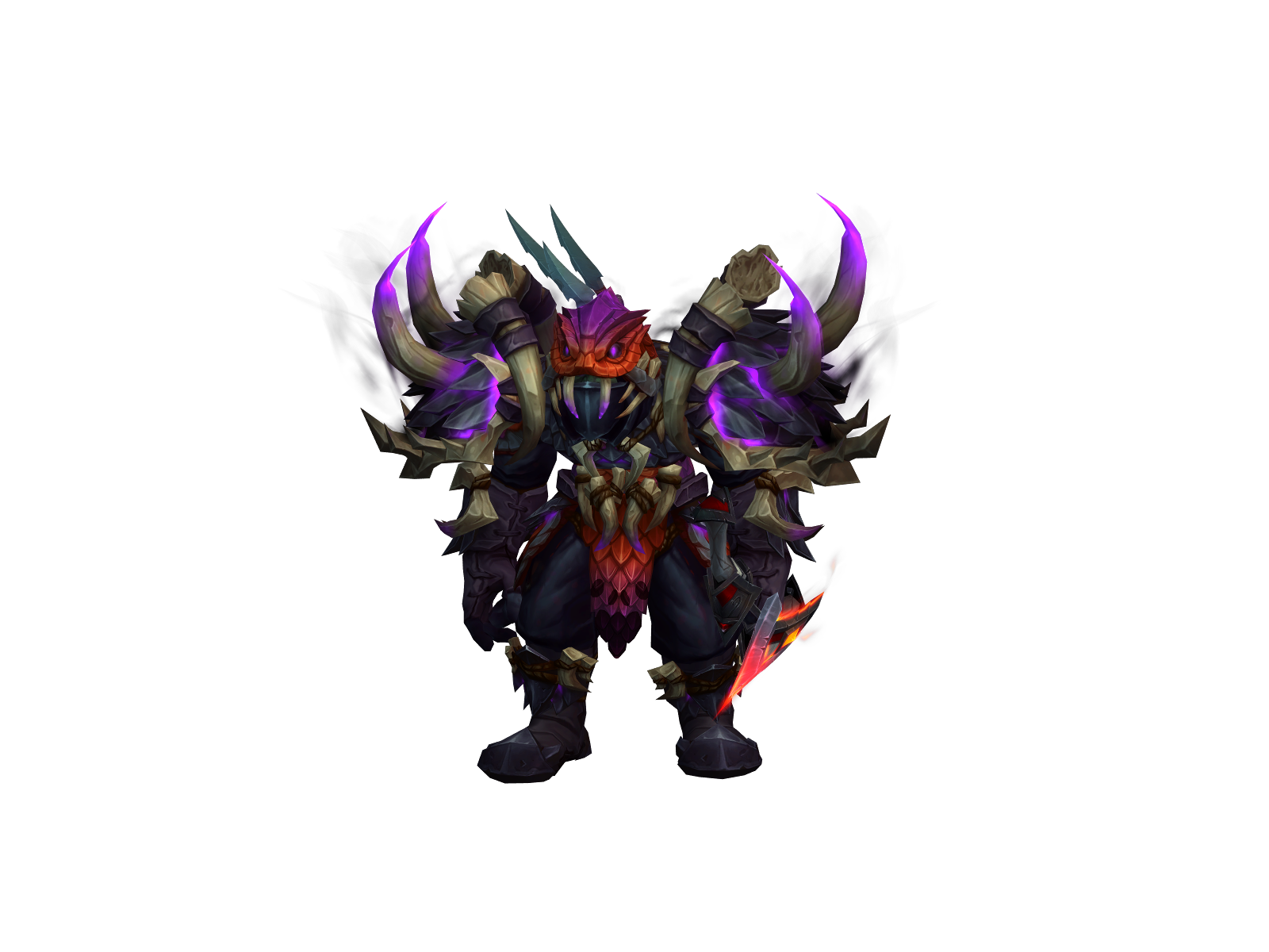 Beastfangz 3D character render
