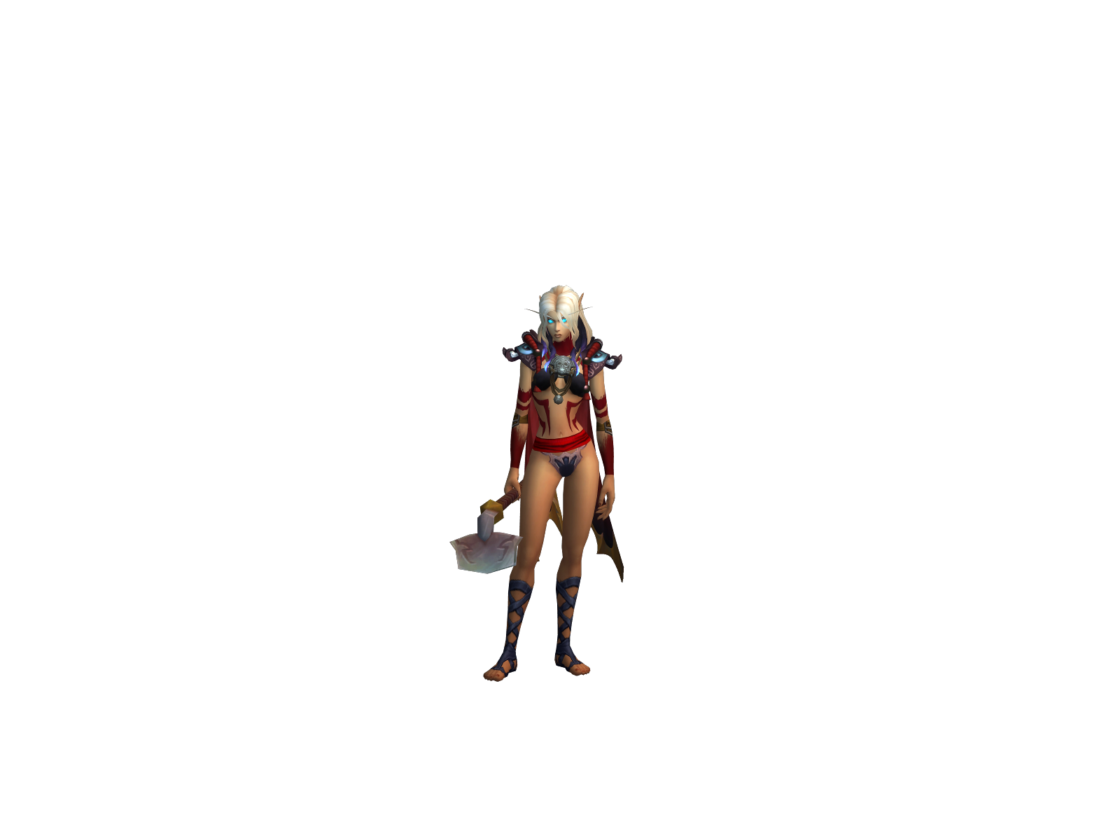 Mandukhai 3D character render