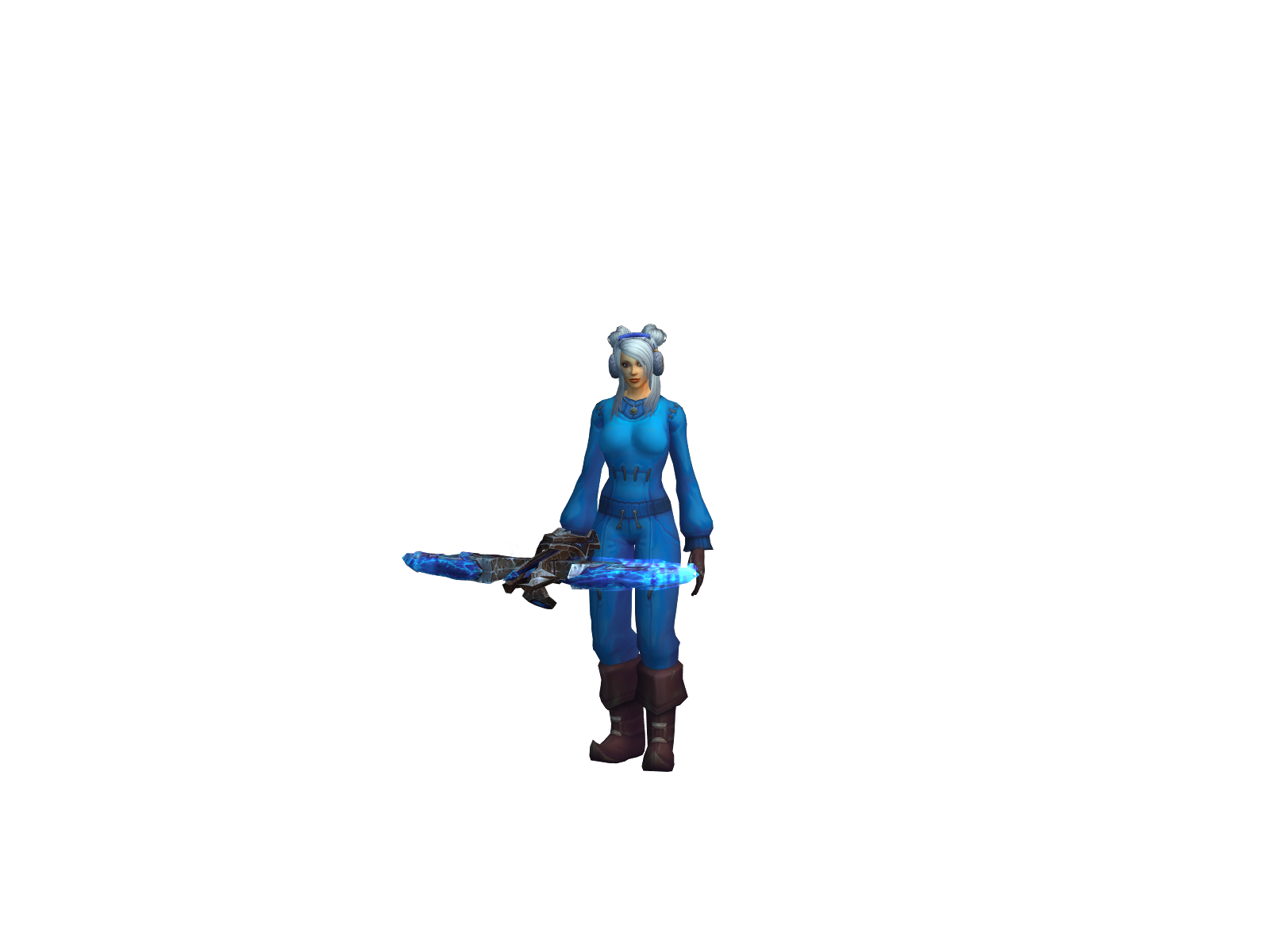 Twínkletoès 3D character render