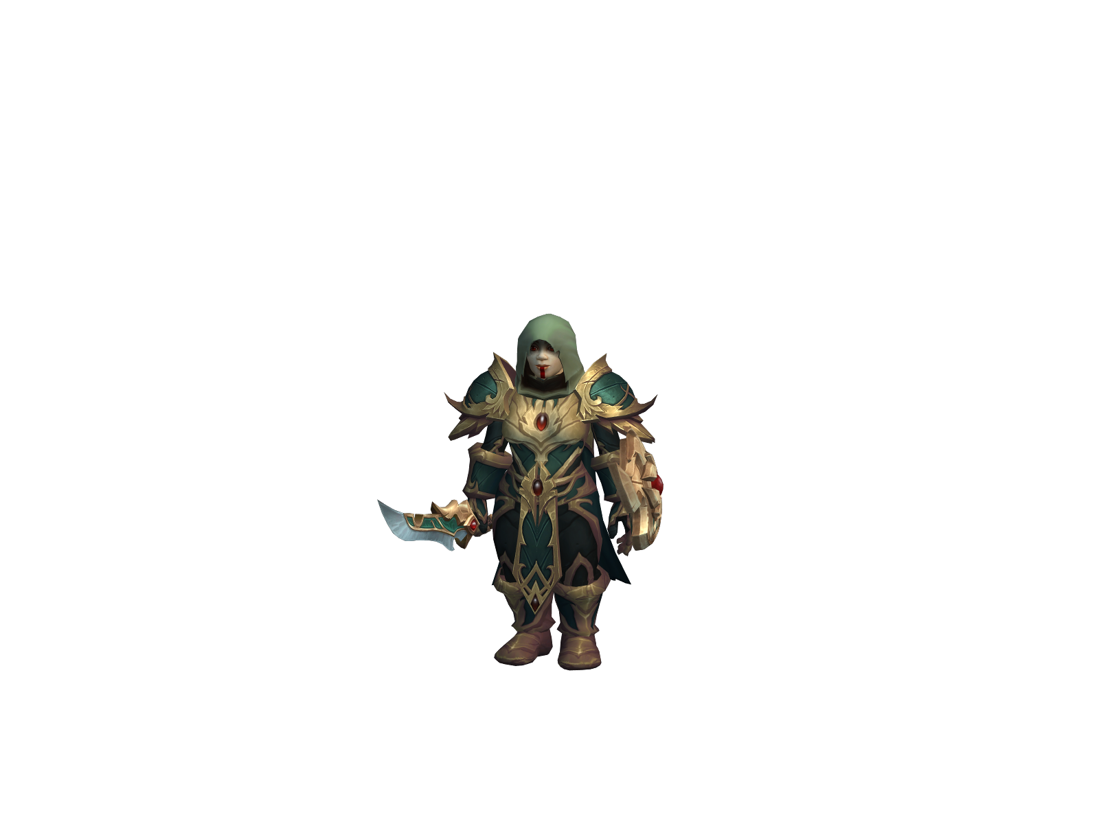 Proteck character render