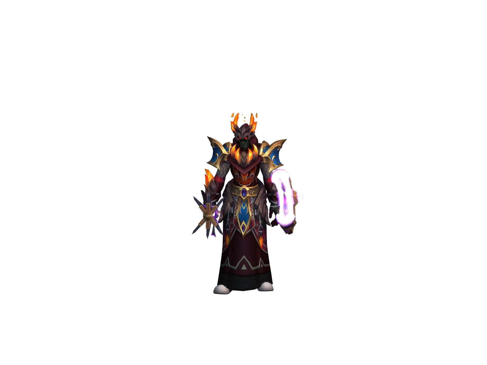 Vanqtotem 3D character render