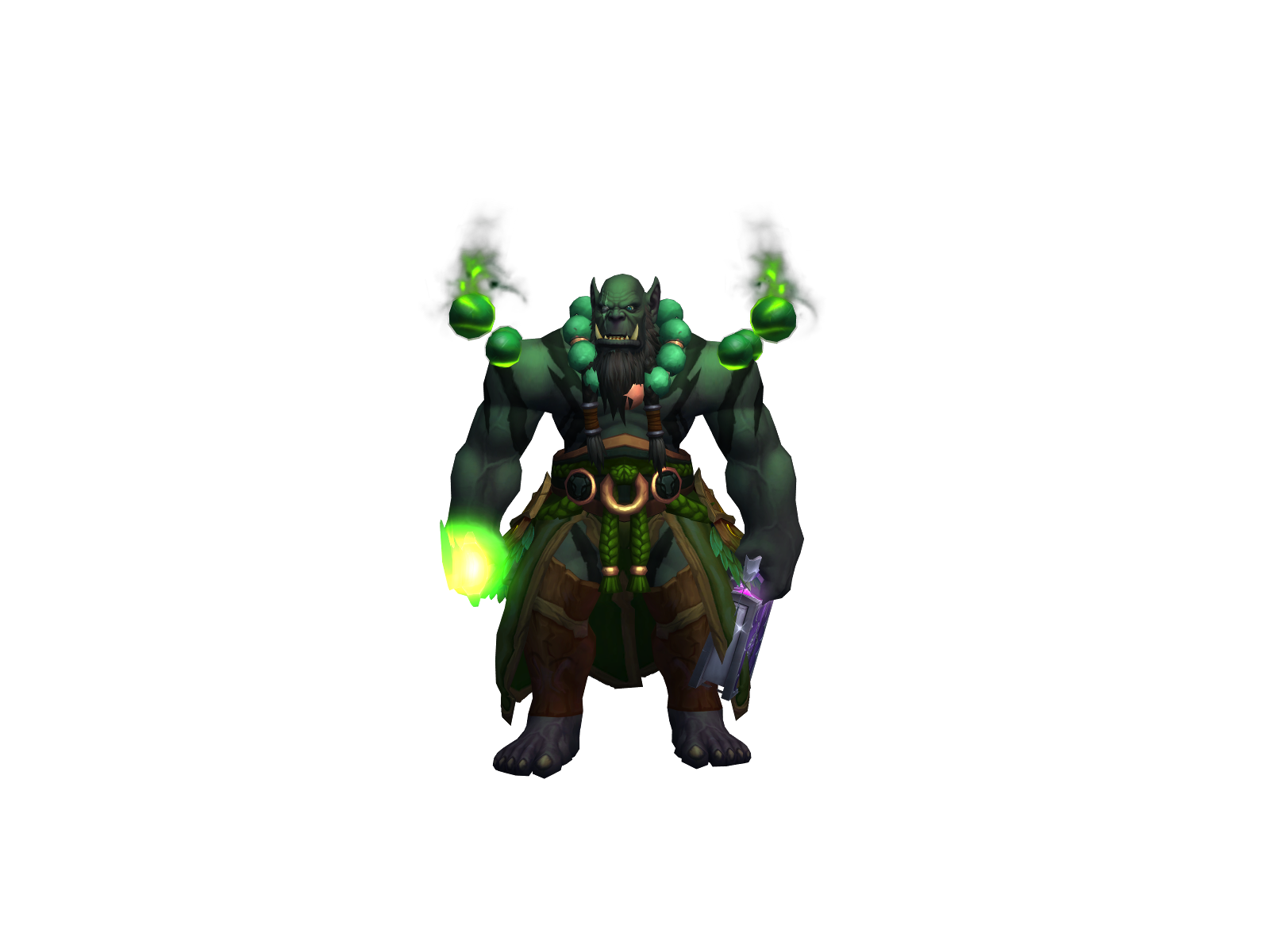 Xevach 3D character render