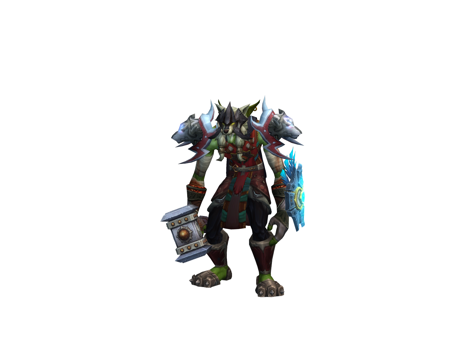 Fascolarctos 3D character render