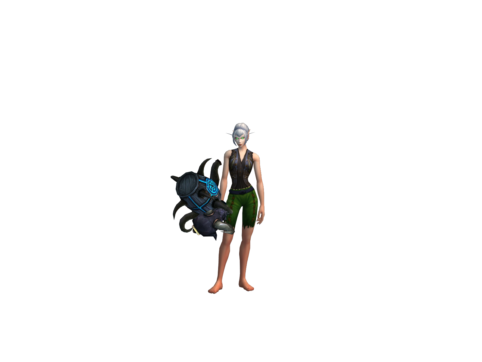 Kyungh 3D character render