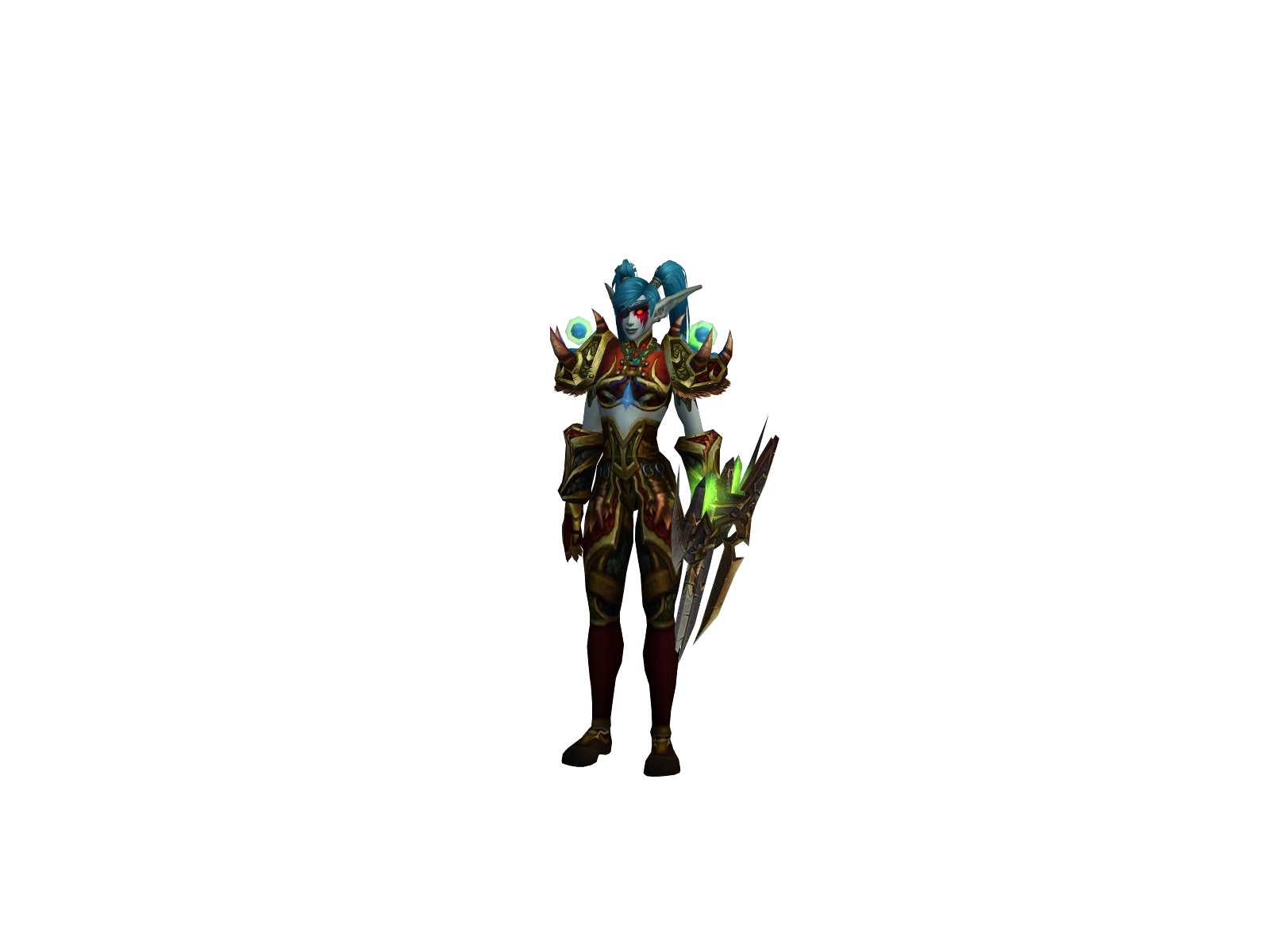 Hegrus 3D character render