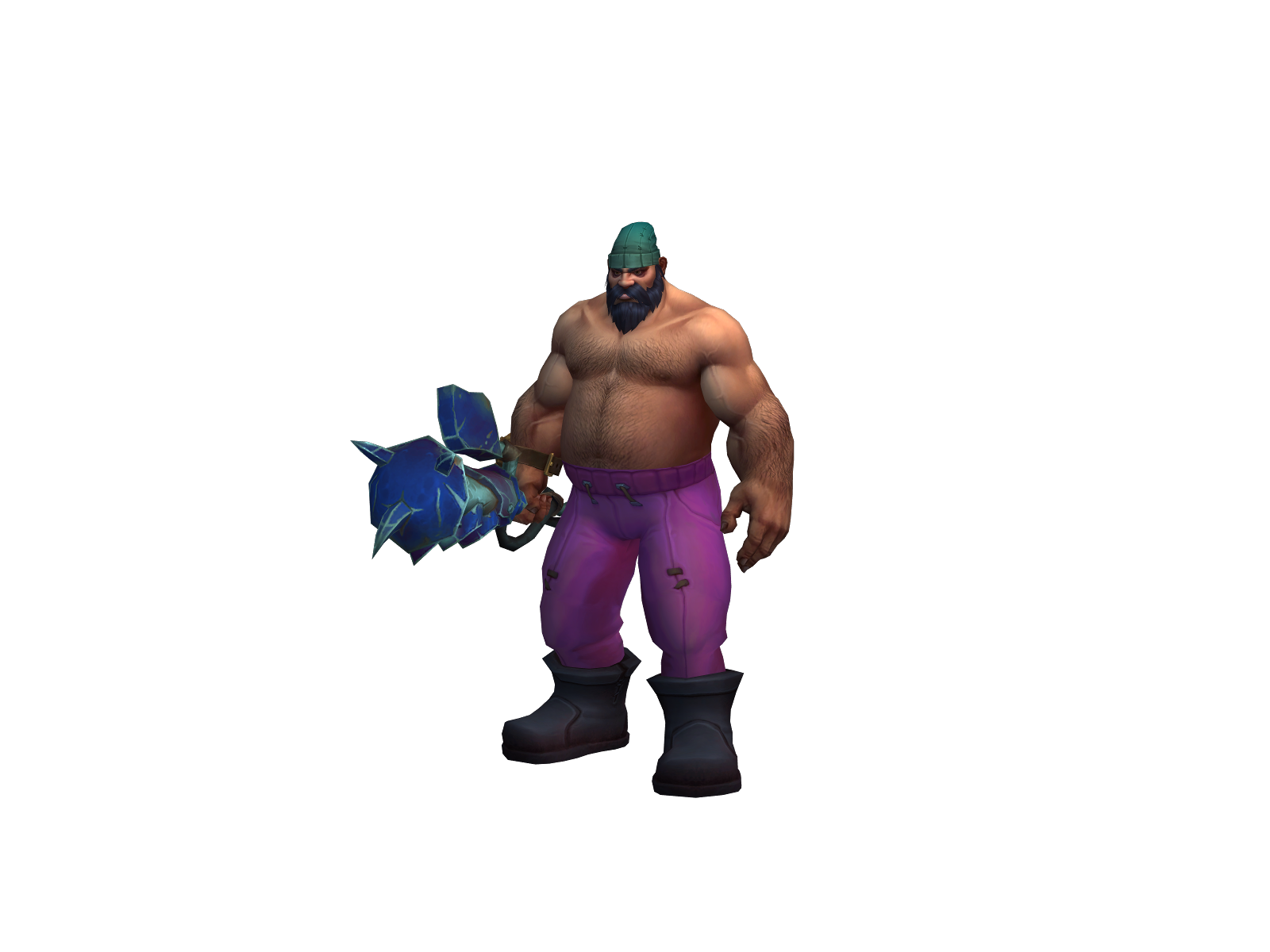 Bramhallow 3D character render