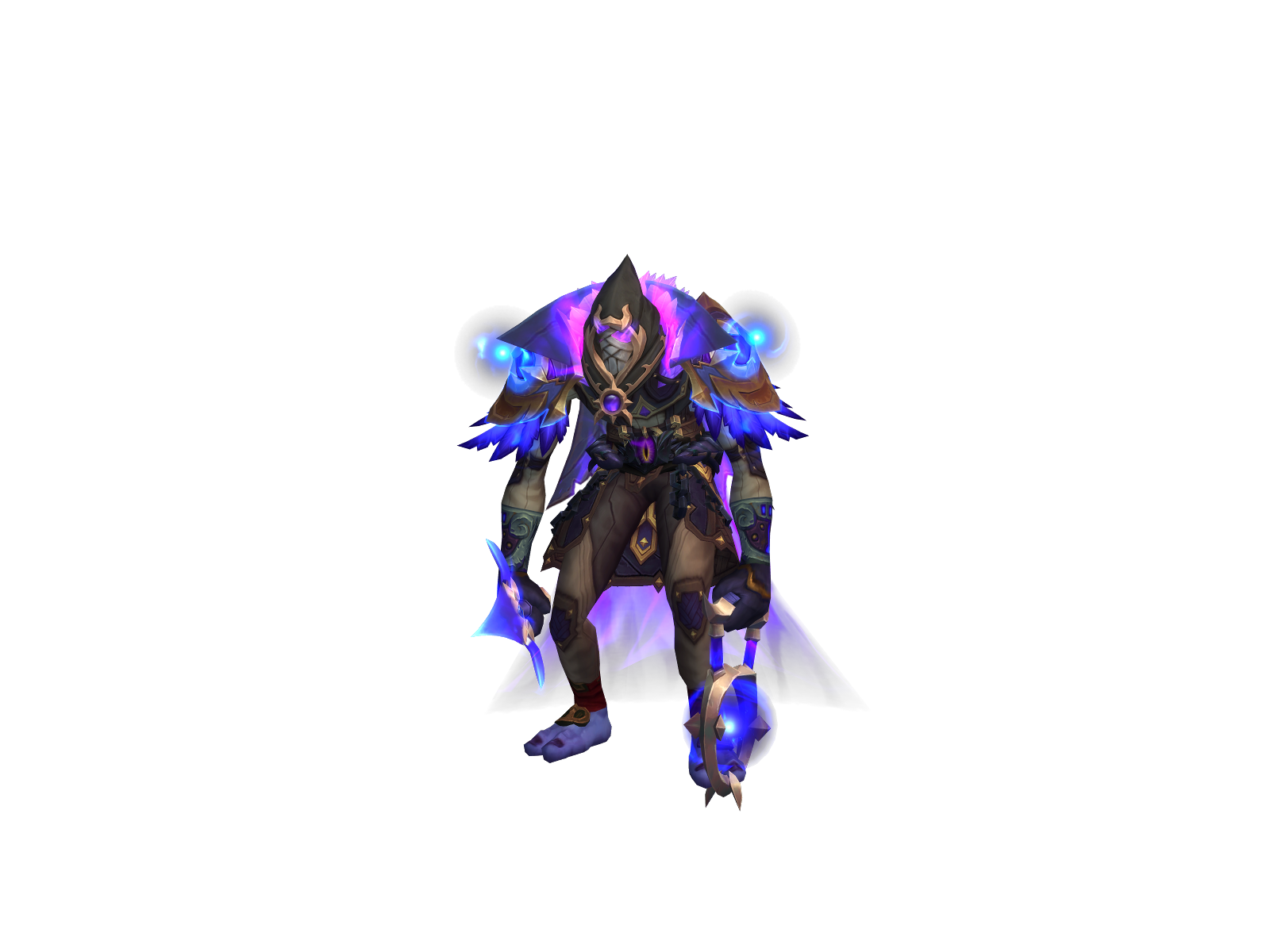Dustymage 3D character render