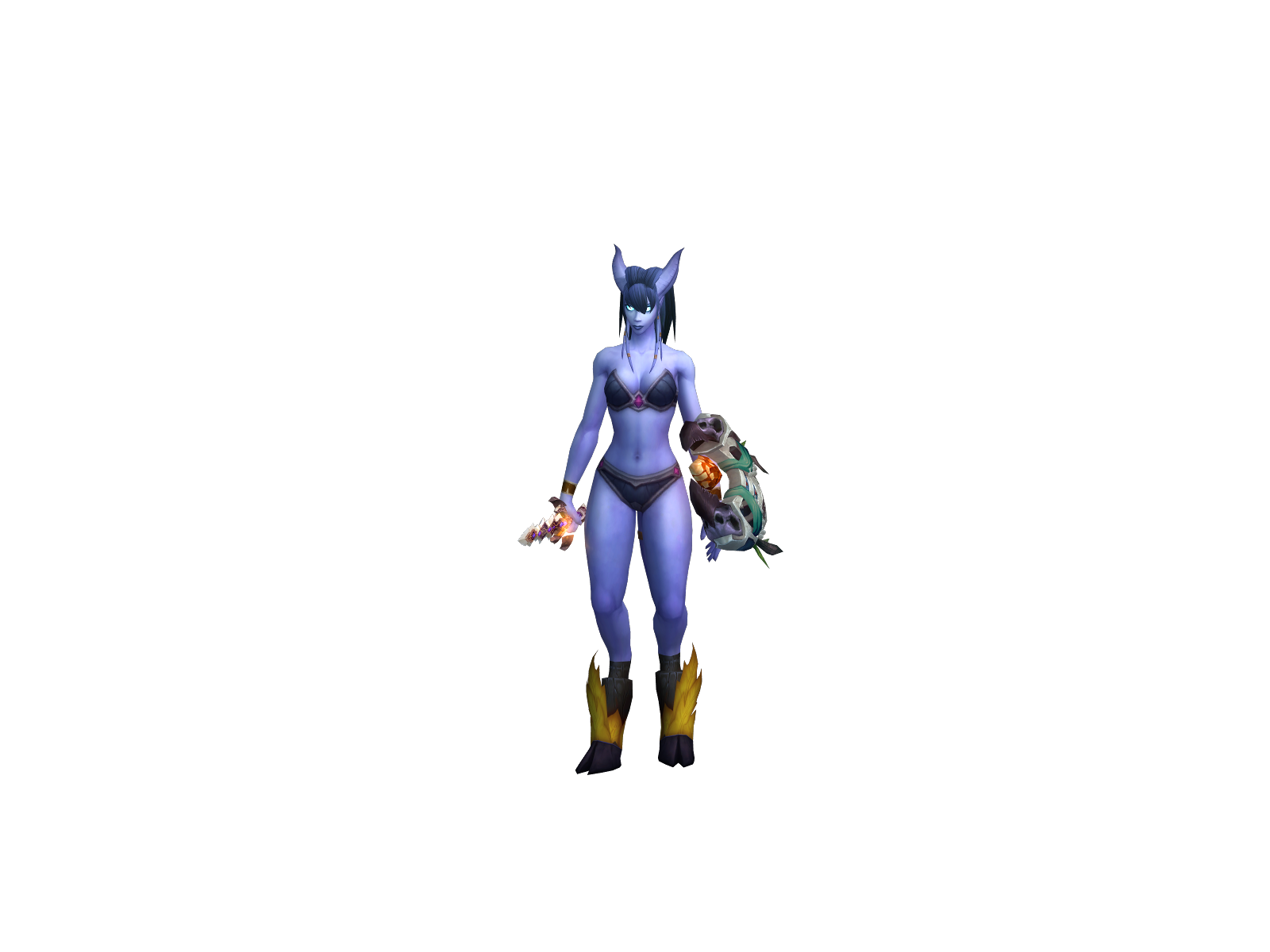 Wakaflockafl 3D character render