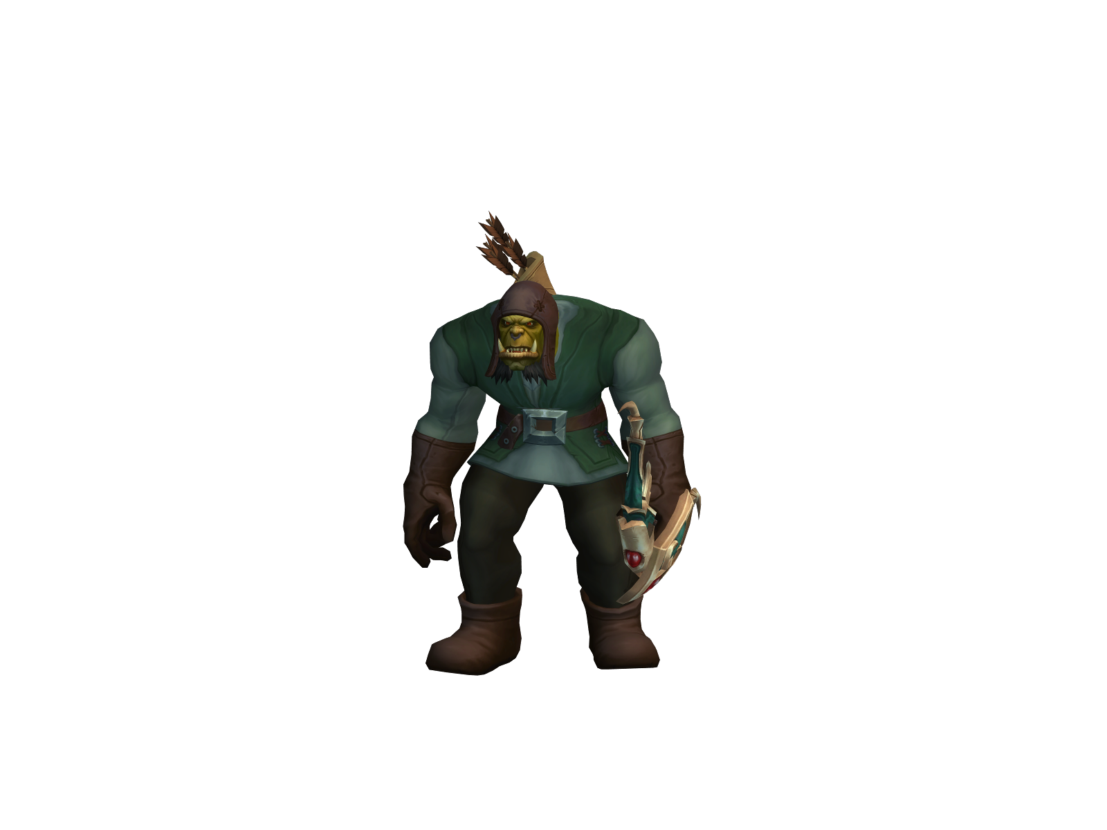 Mmrkleptoman 3D character render