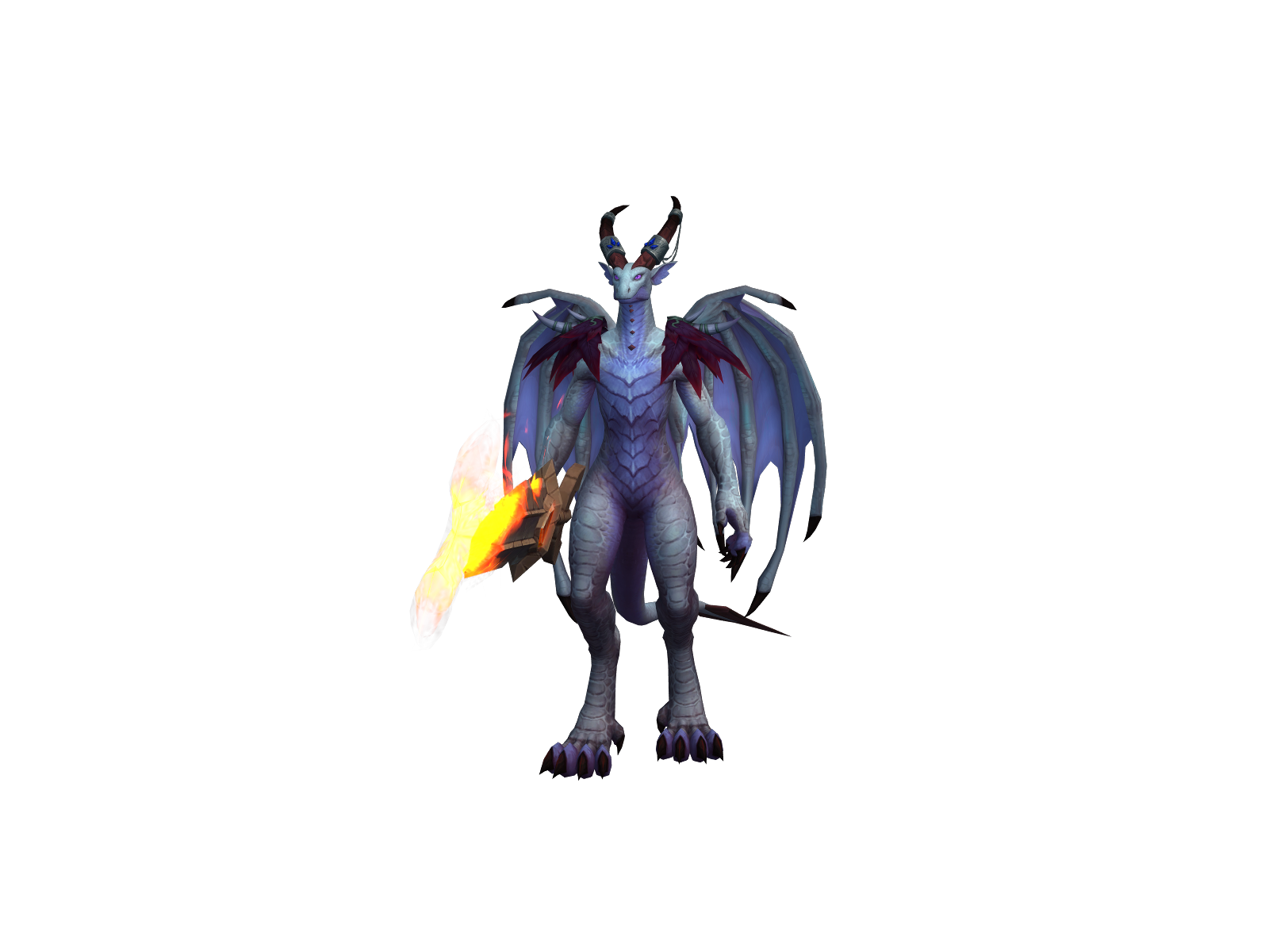 Shnöw 3D character render