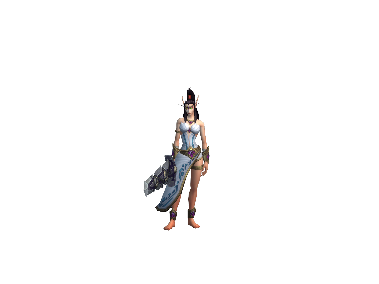 Sagejustyce 3D character render