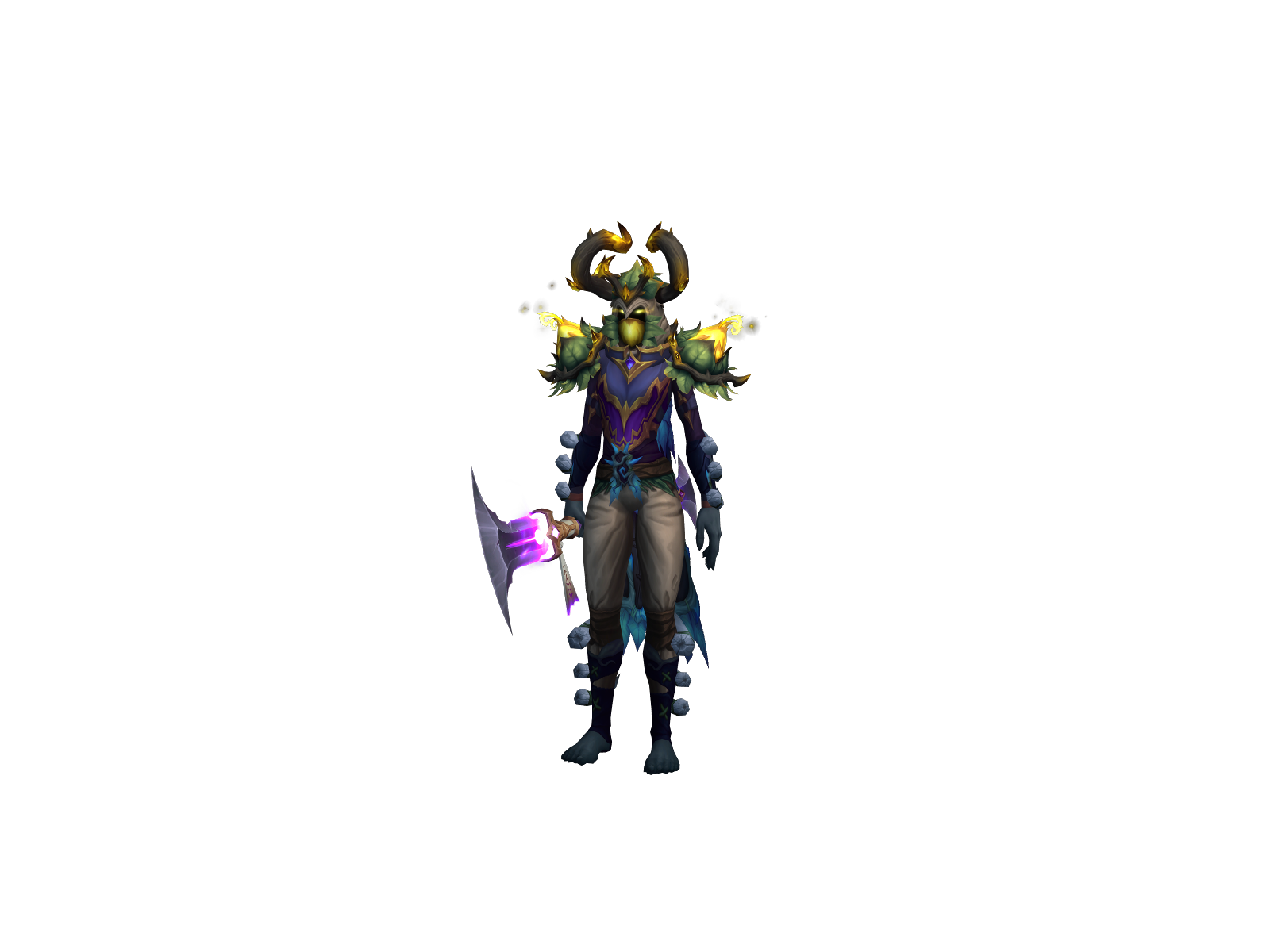 Locoremix 3D character render