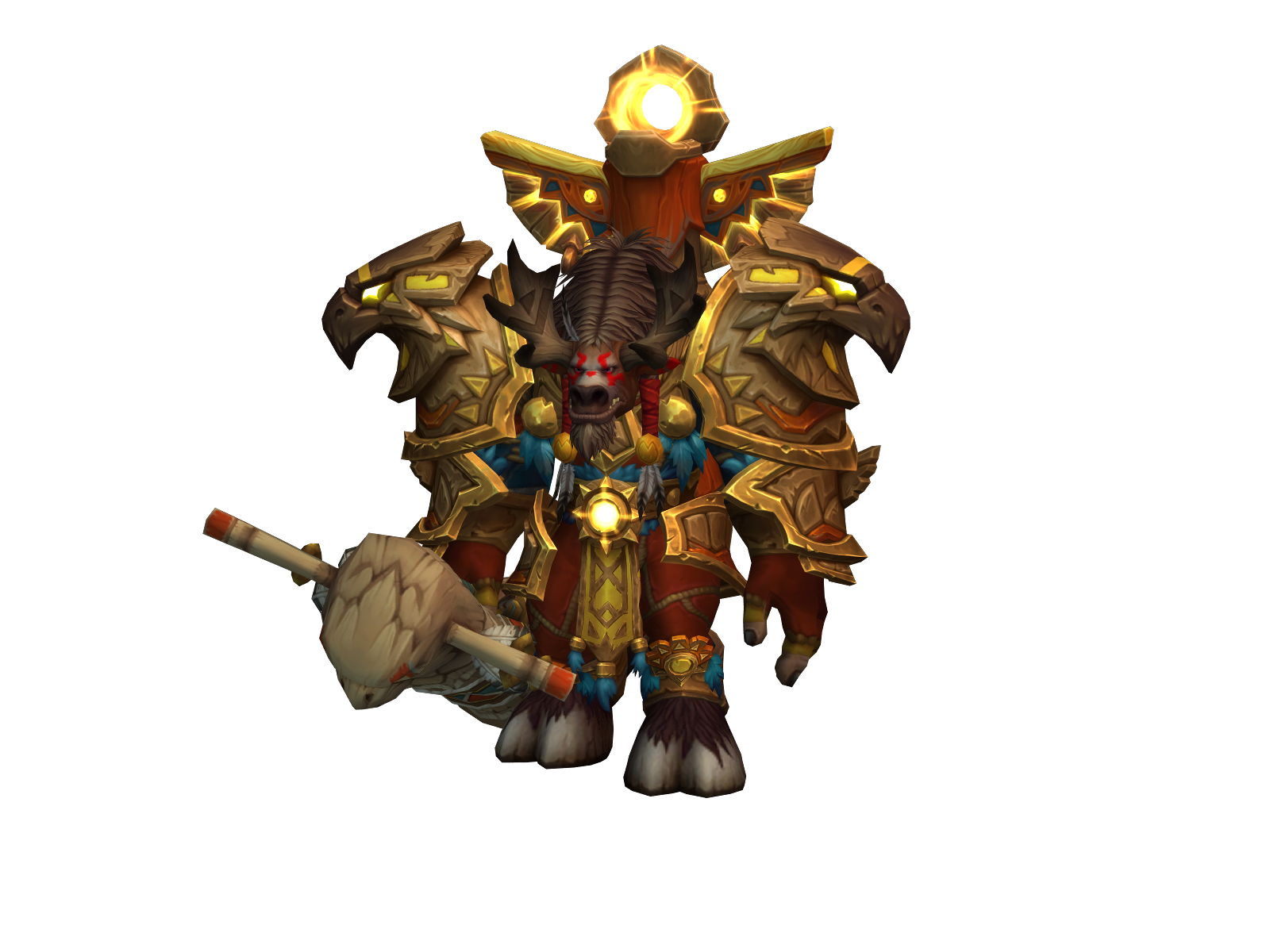 Bhaines 3D character render