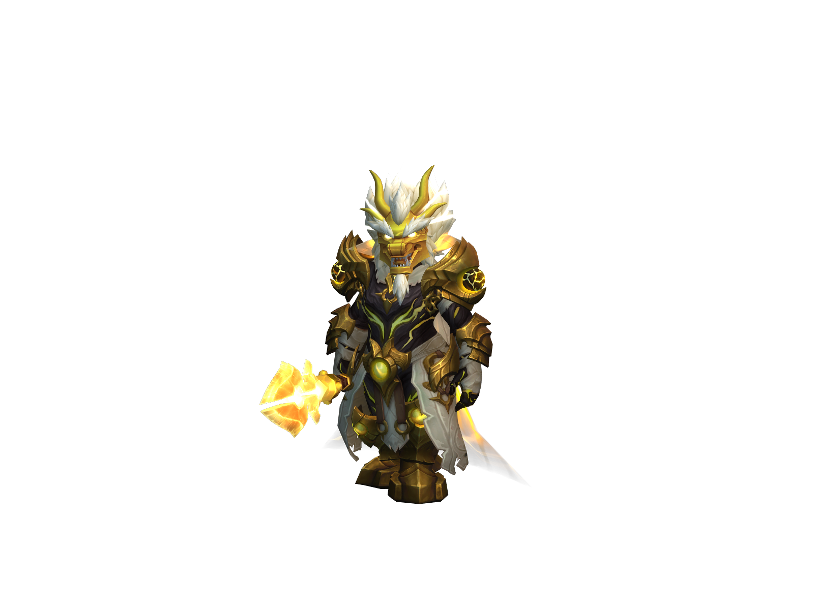 Pradapanda 3D character render