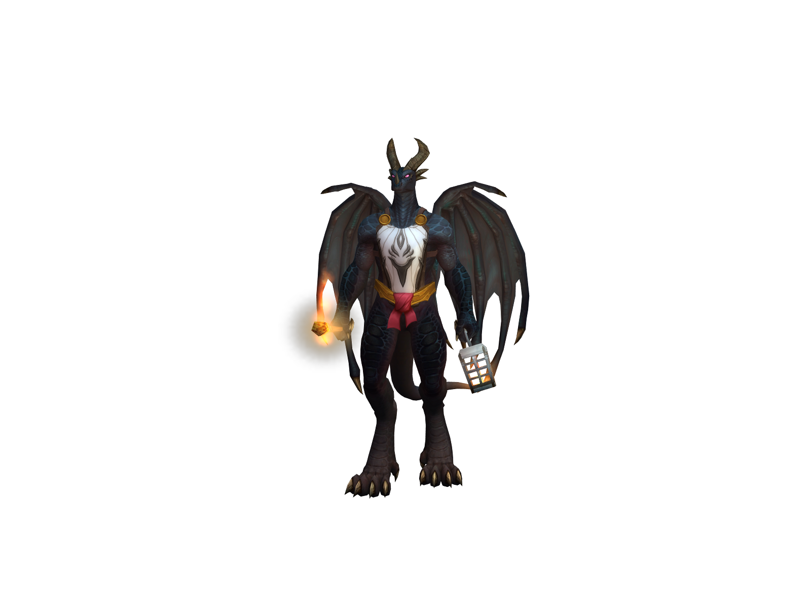Magladroth 3D character render