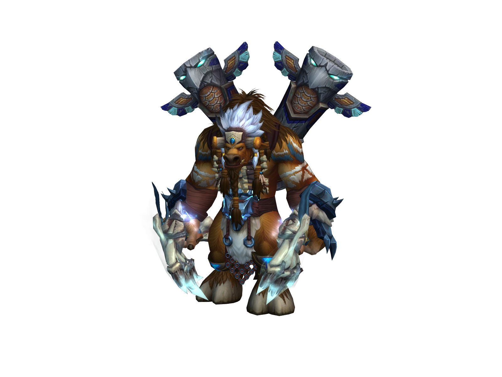 Rivergust 3D character render