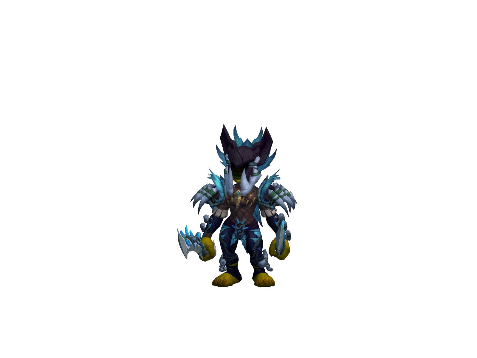 Talldarkgob 3D character render