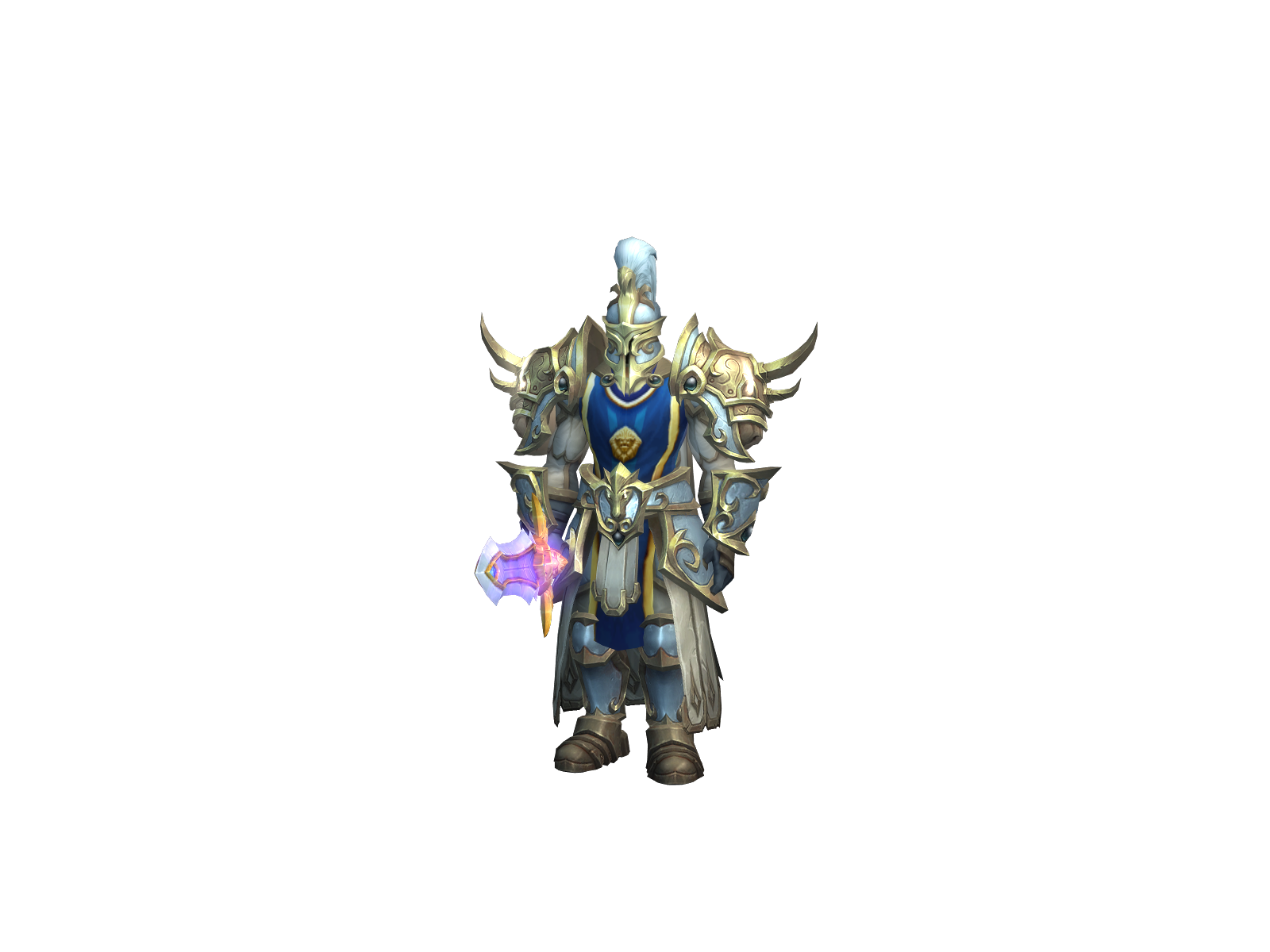Tkopaladin 3D character render