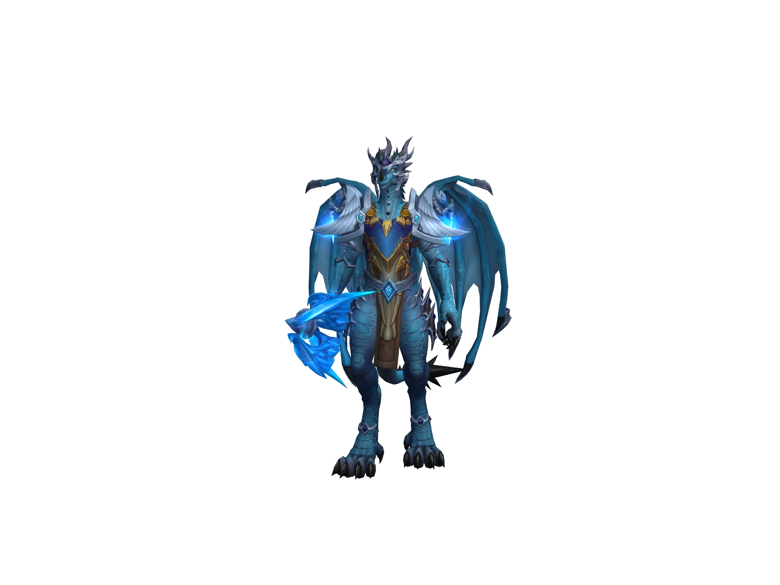 Drakäina 3D character render