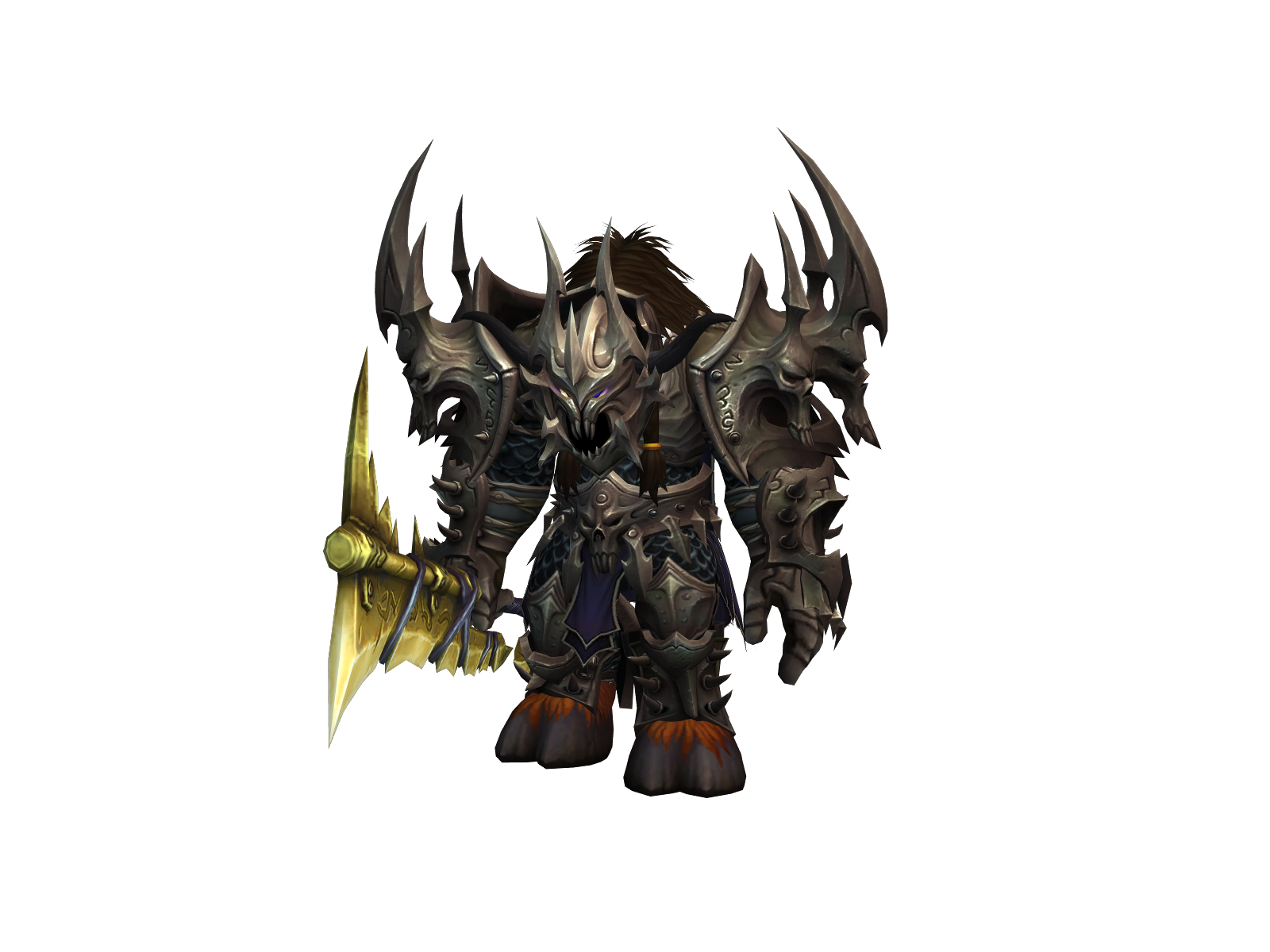 Justicwar 3D character render
