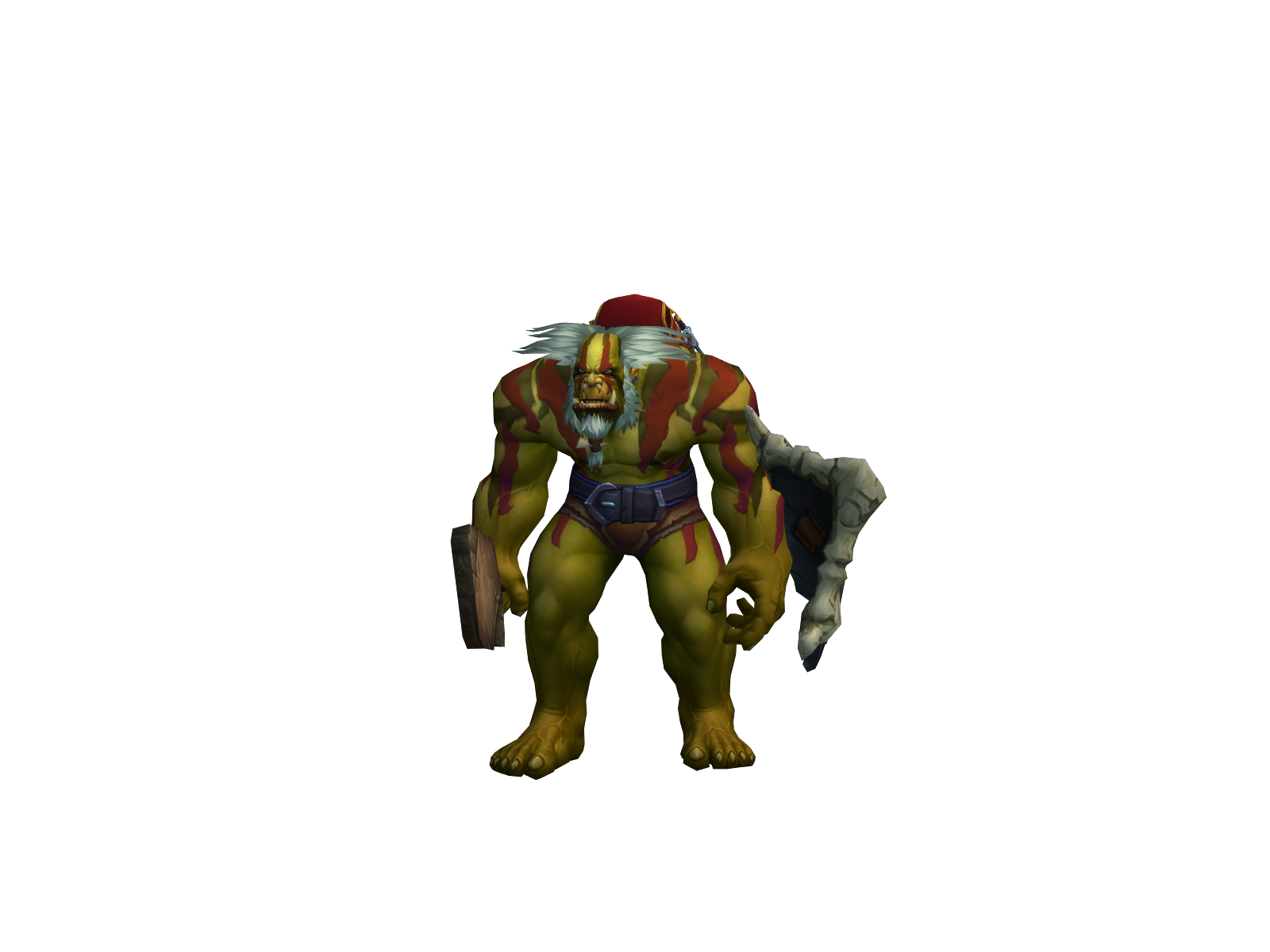 Elindigena 3D character render