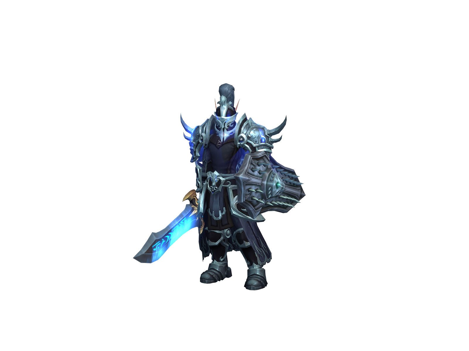 Higday 3D character render