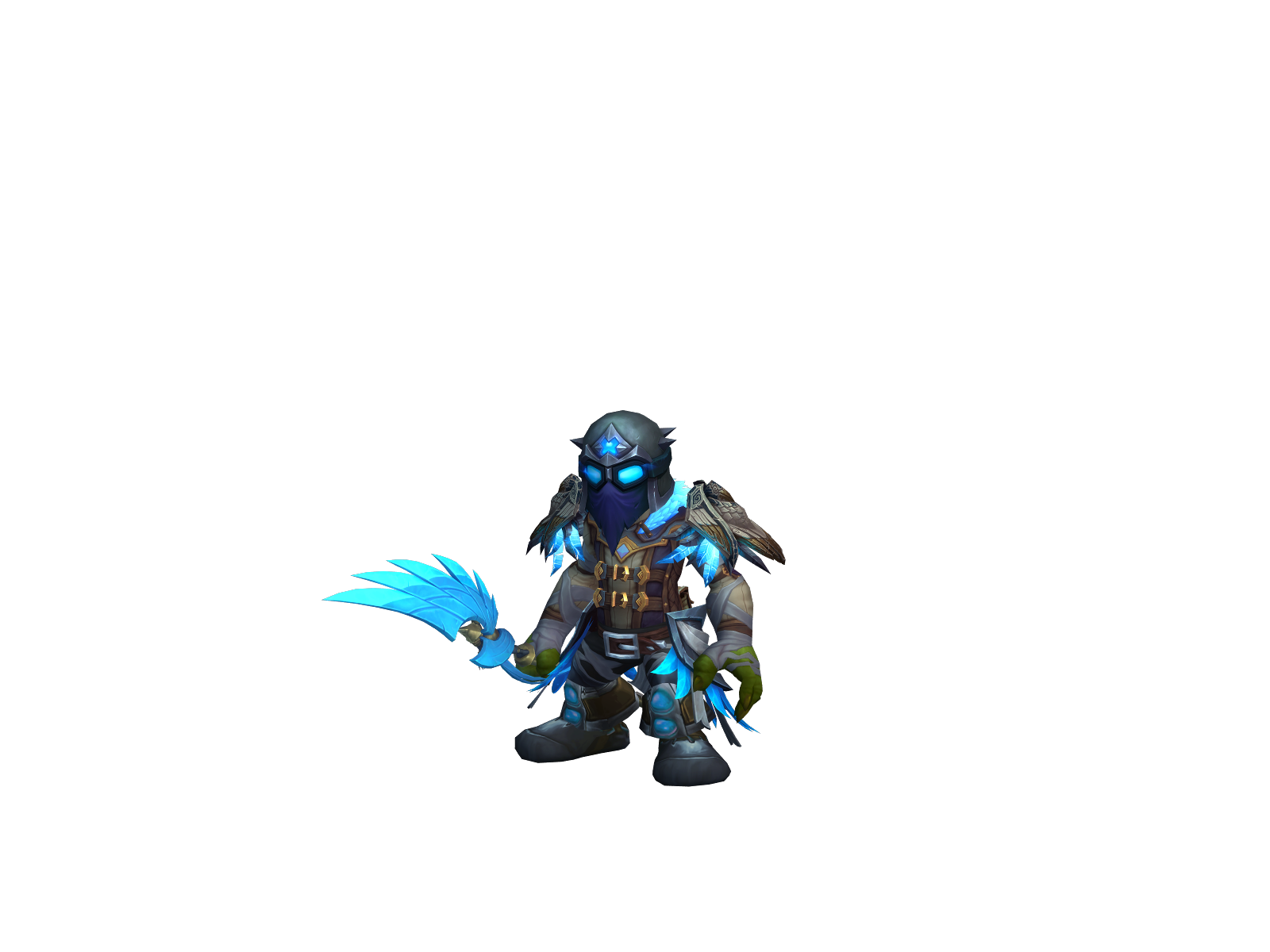Dankalure 3D character render
