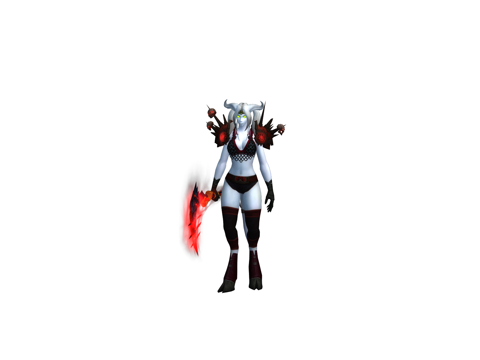 Voldara 3D character render