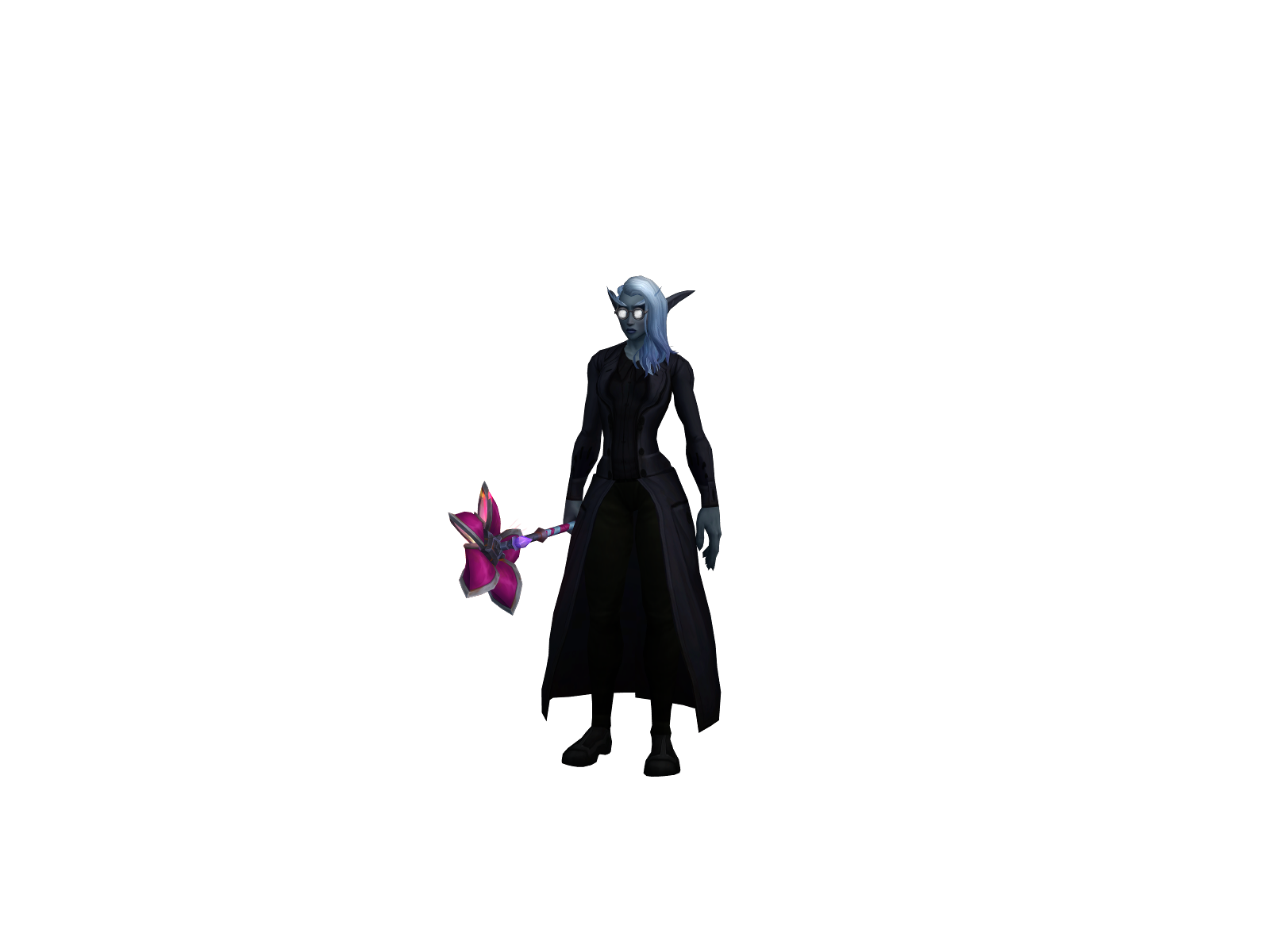 Hentry 3D character render