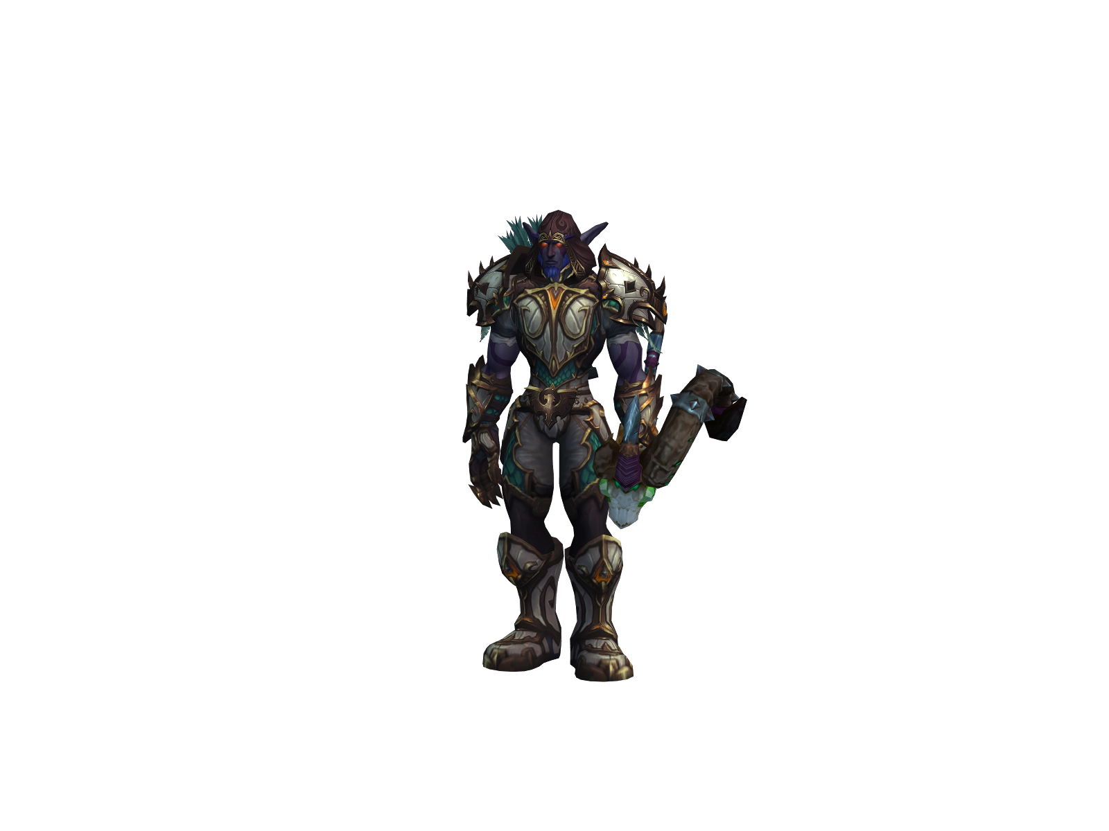 Anorthan 3D character render