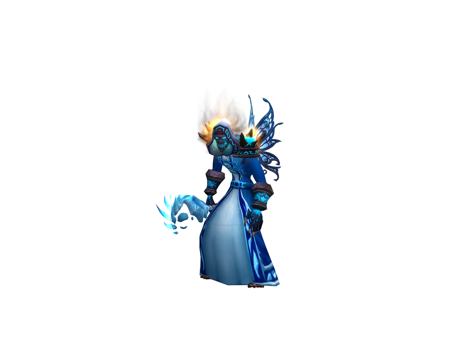 Oblivpriest 3D character render