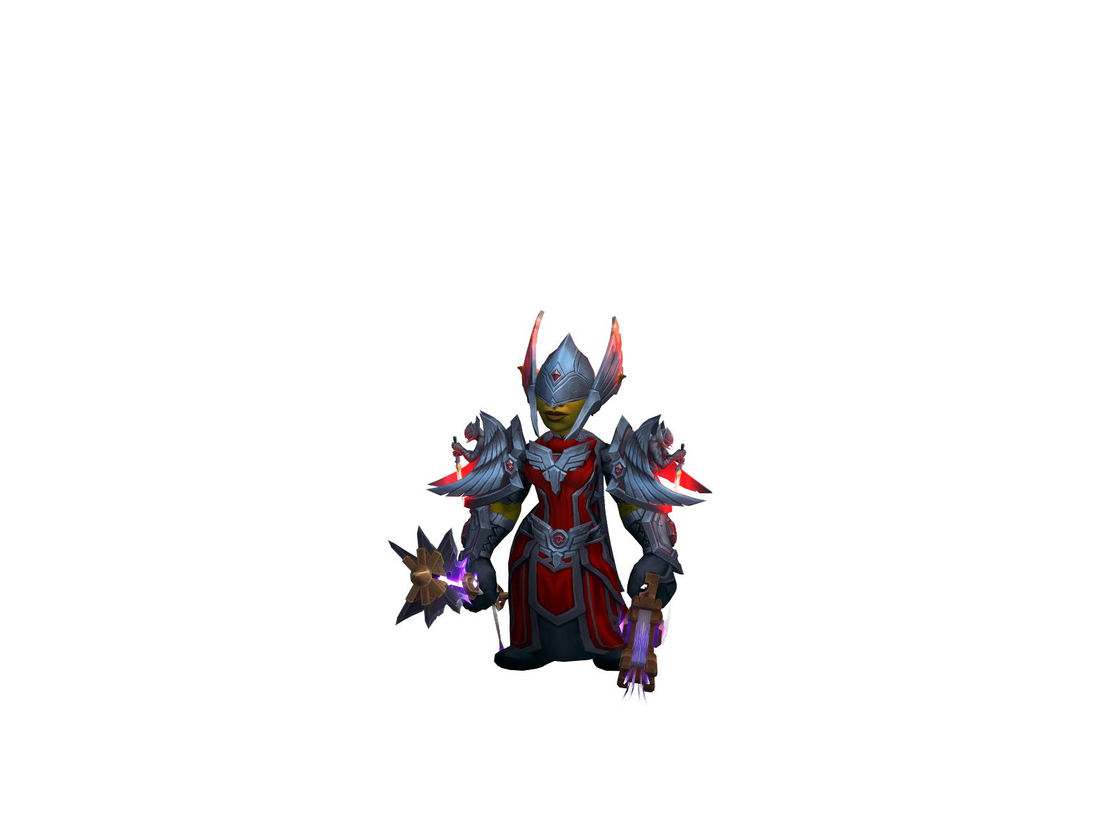 Gaslight 3D character render