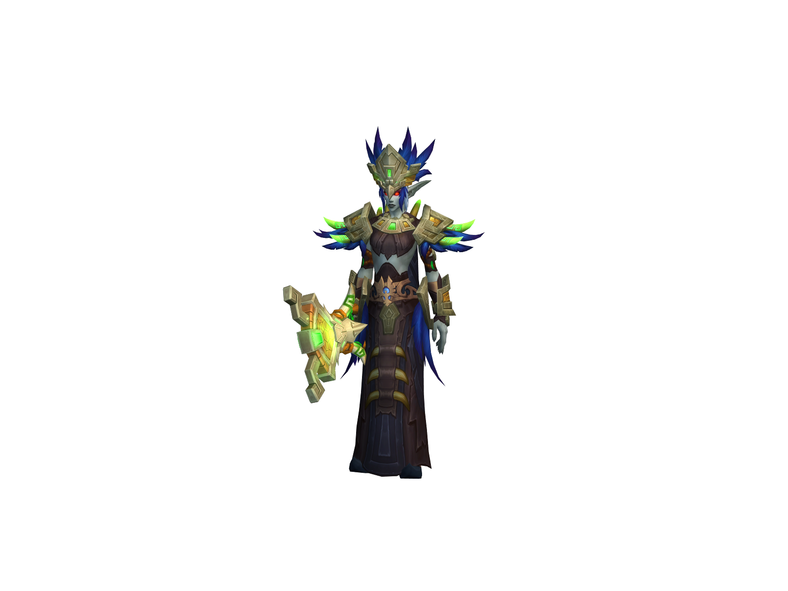 Gekhawktuah 3D character render
