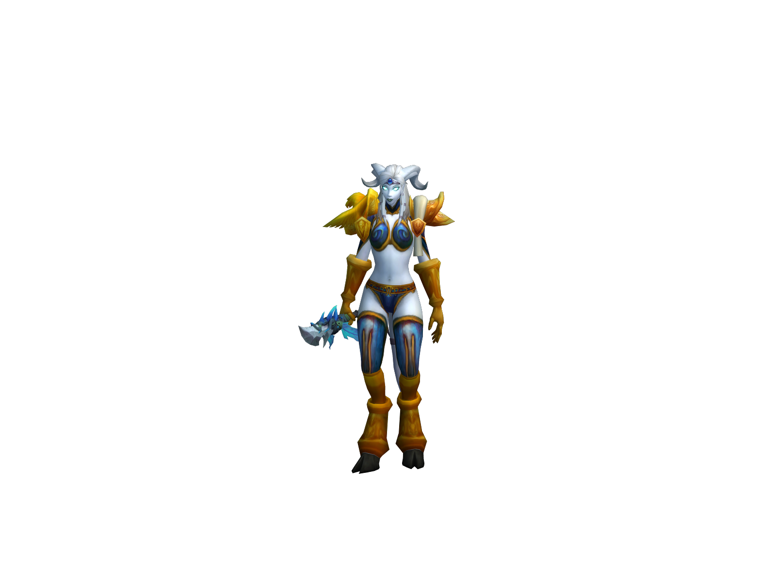 Sparkycow 3D character render