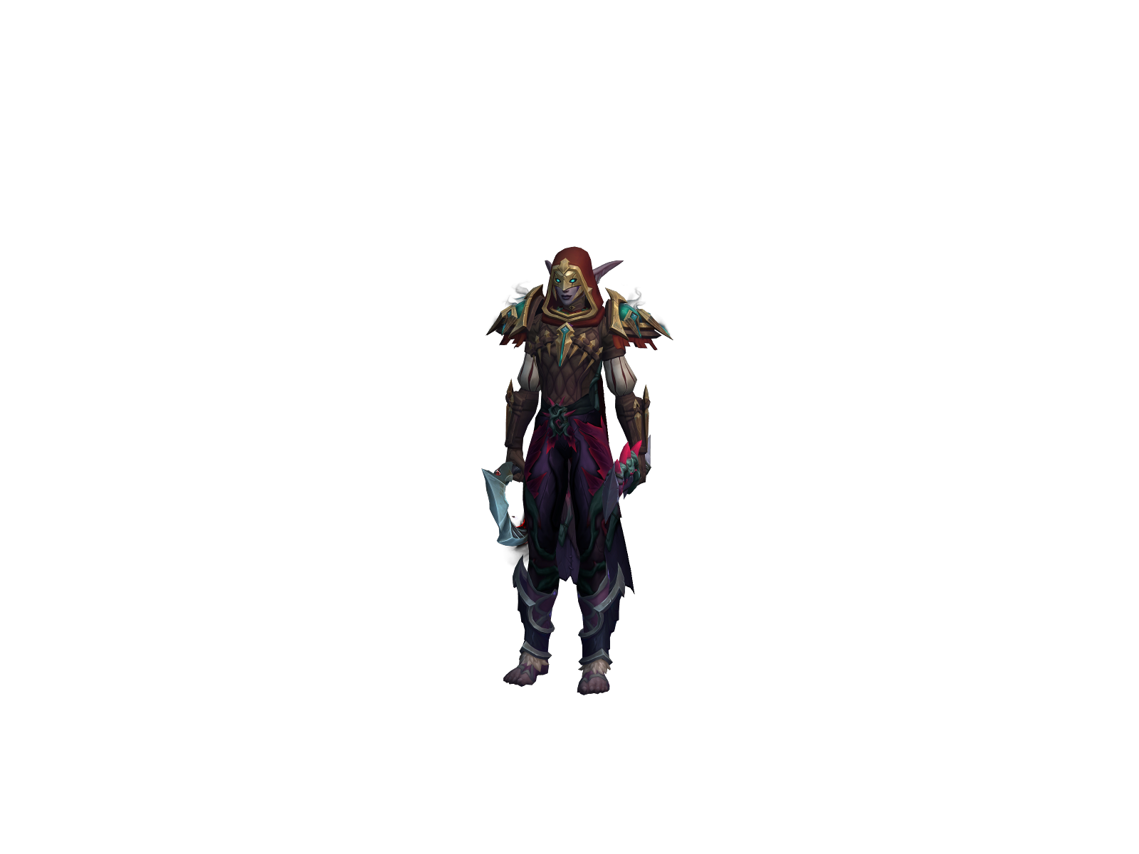 Xaridia 3D character render