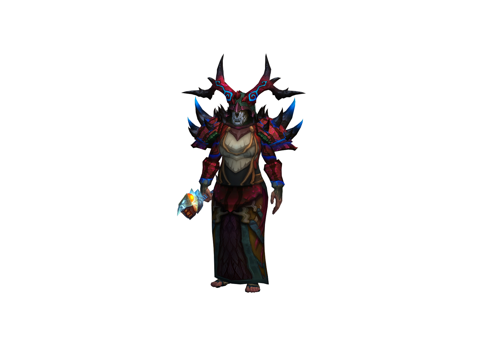Desiration 3D character render