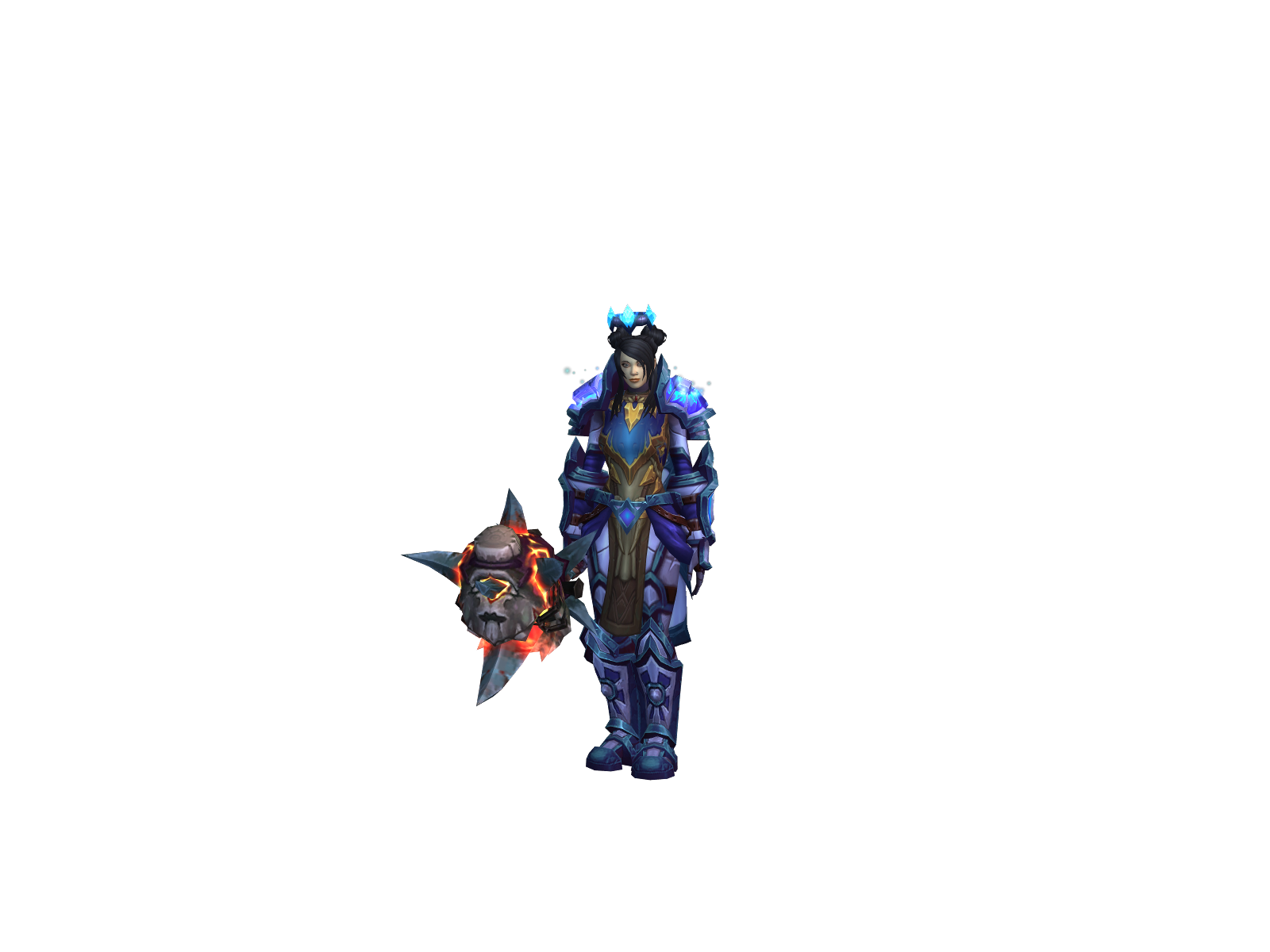 Diiso 3D character render