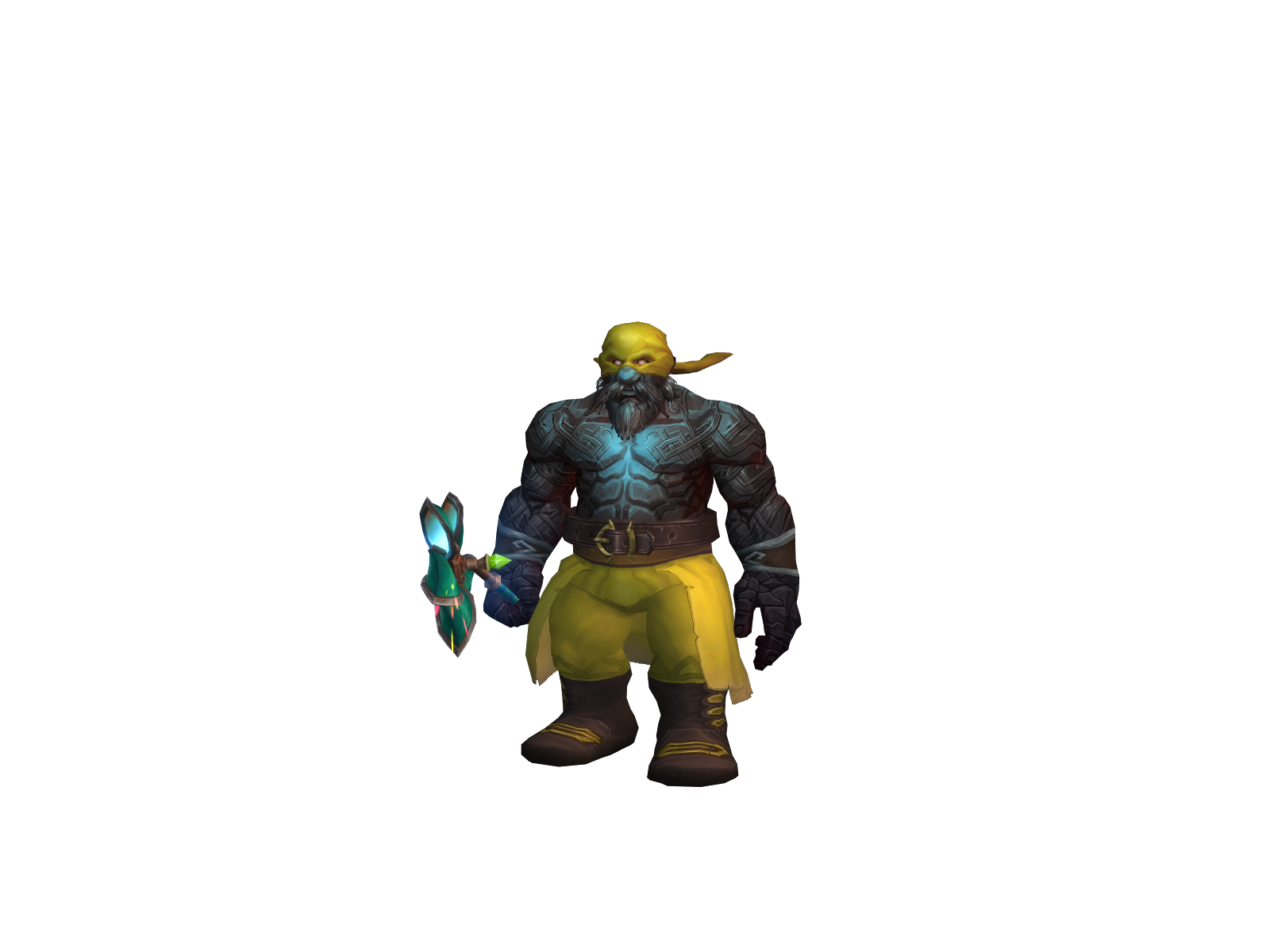 Chewlacca 3D character render