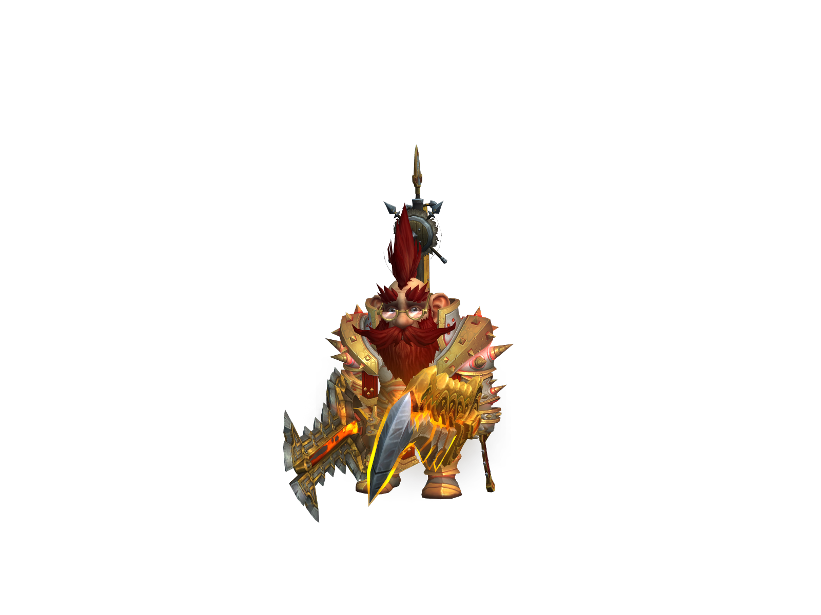 Gnomercydojo 3D character render