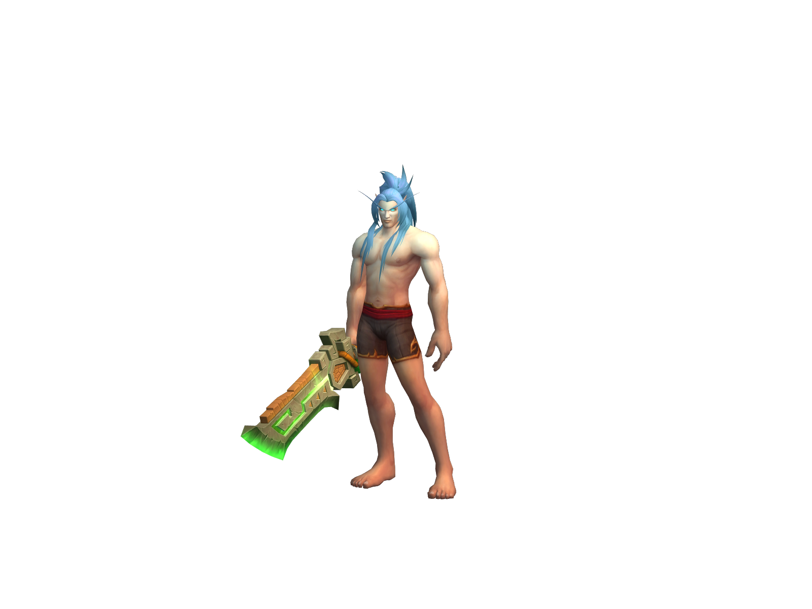 Sylanth 3D character render