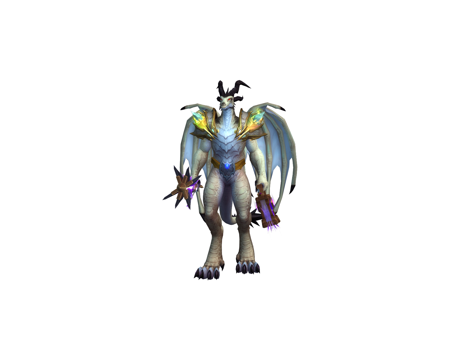 Warlizard 3D character render