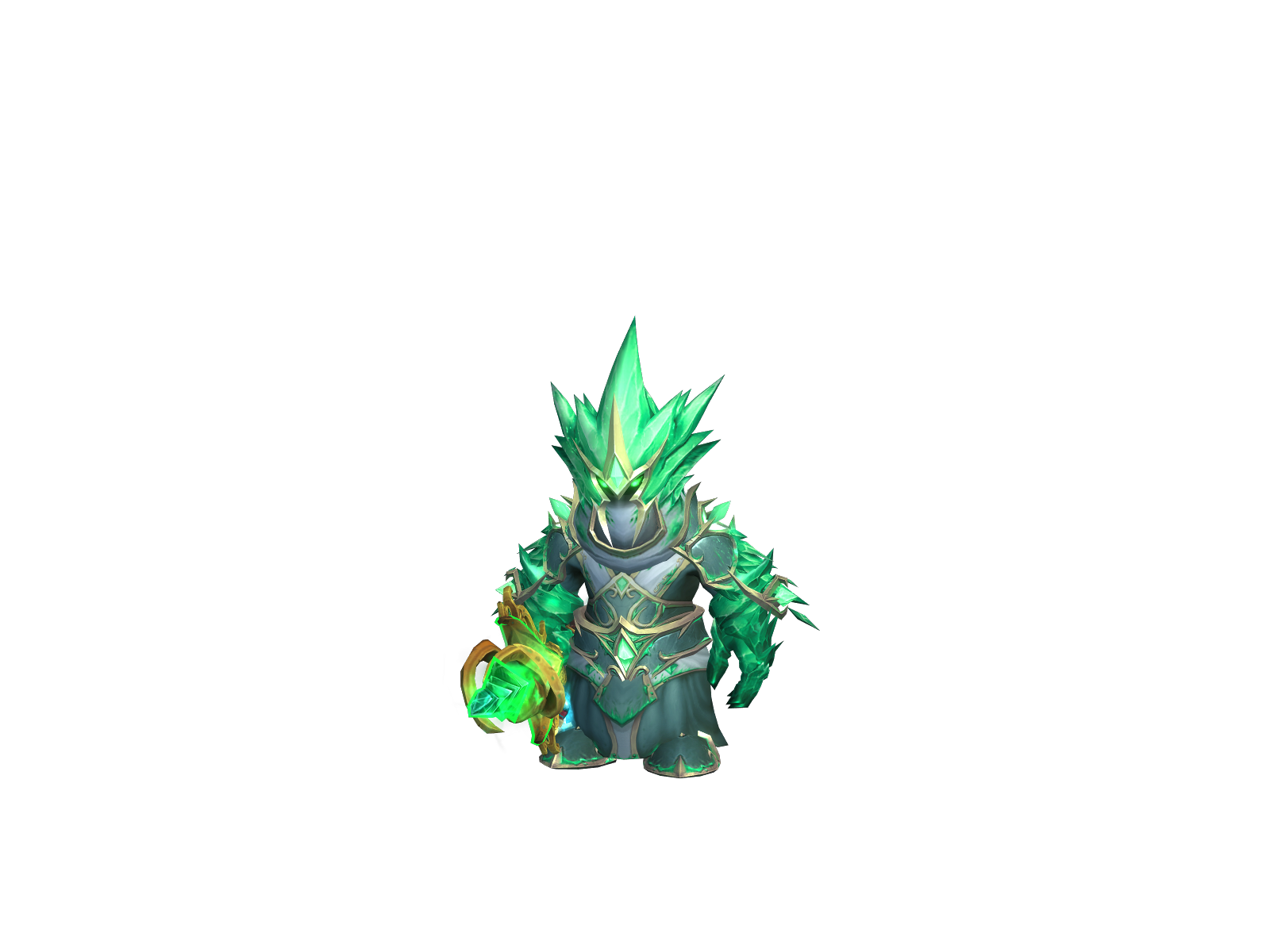 Mitonas 3D character render