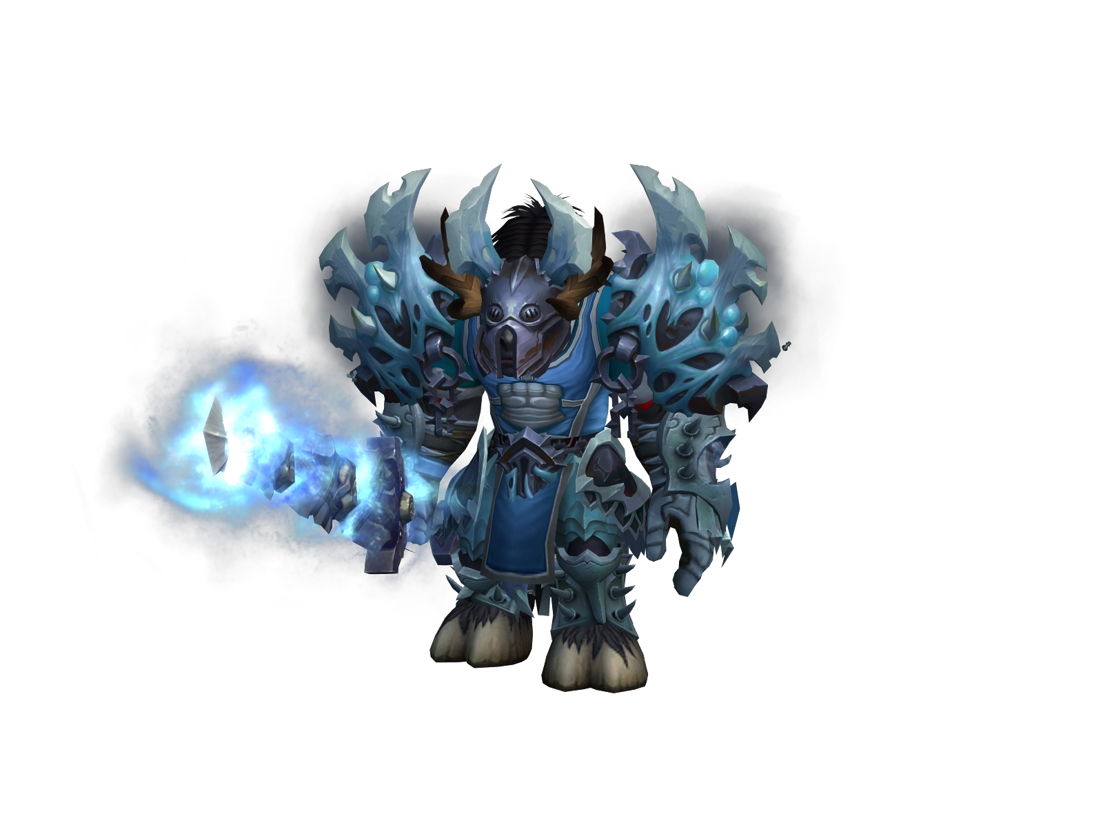 Deathflake 3D character render